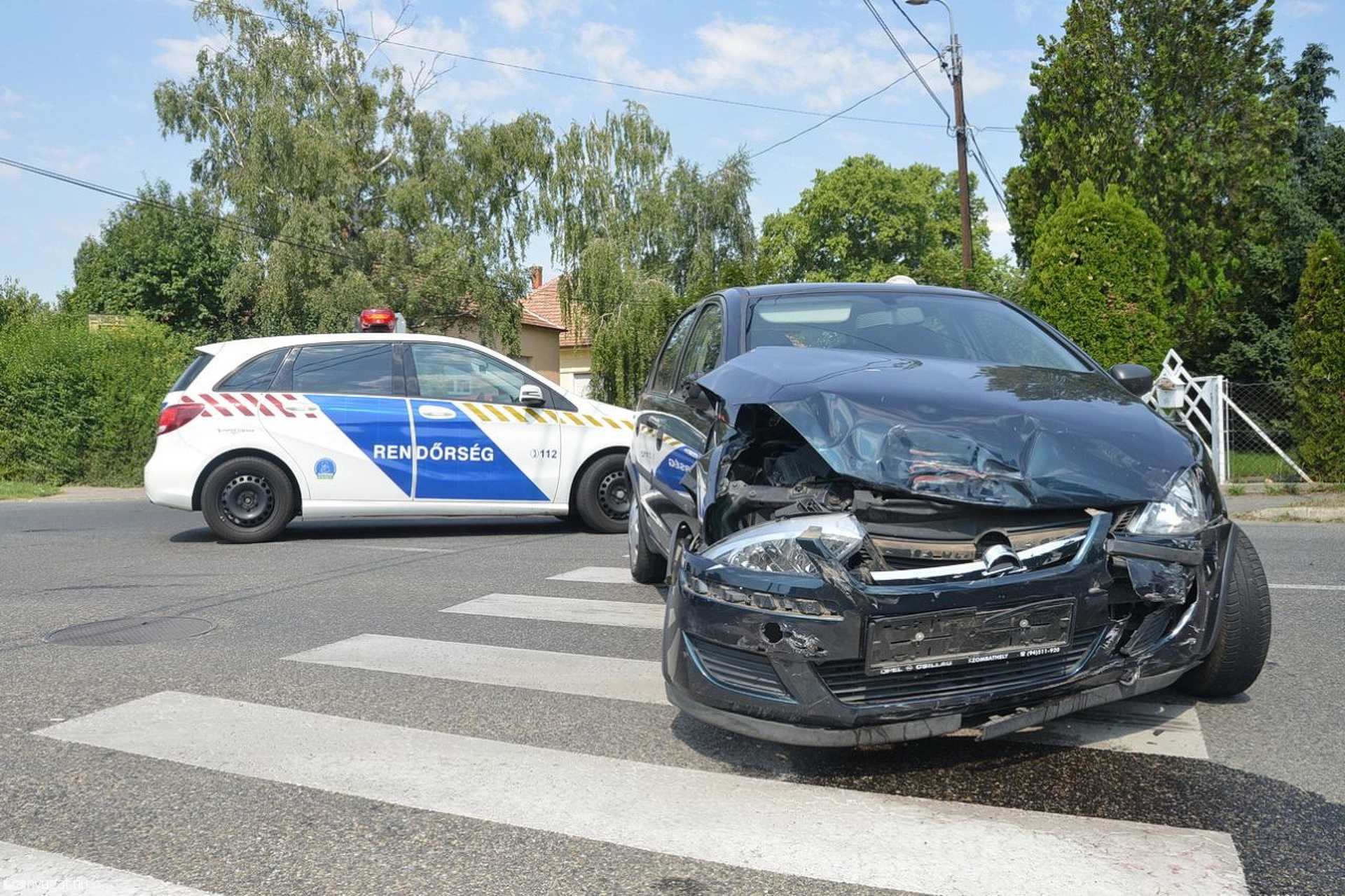 Baleset a Vadász vendéglőnél