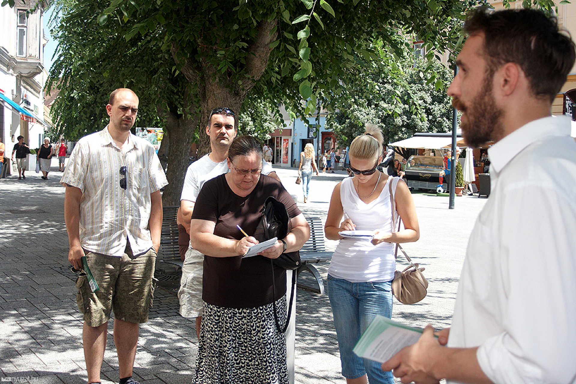 LMP sajtótájékoztató Vágó Gáborral