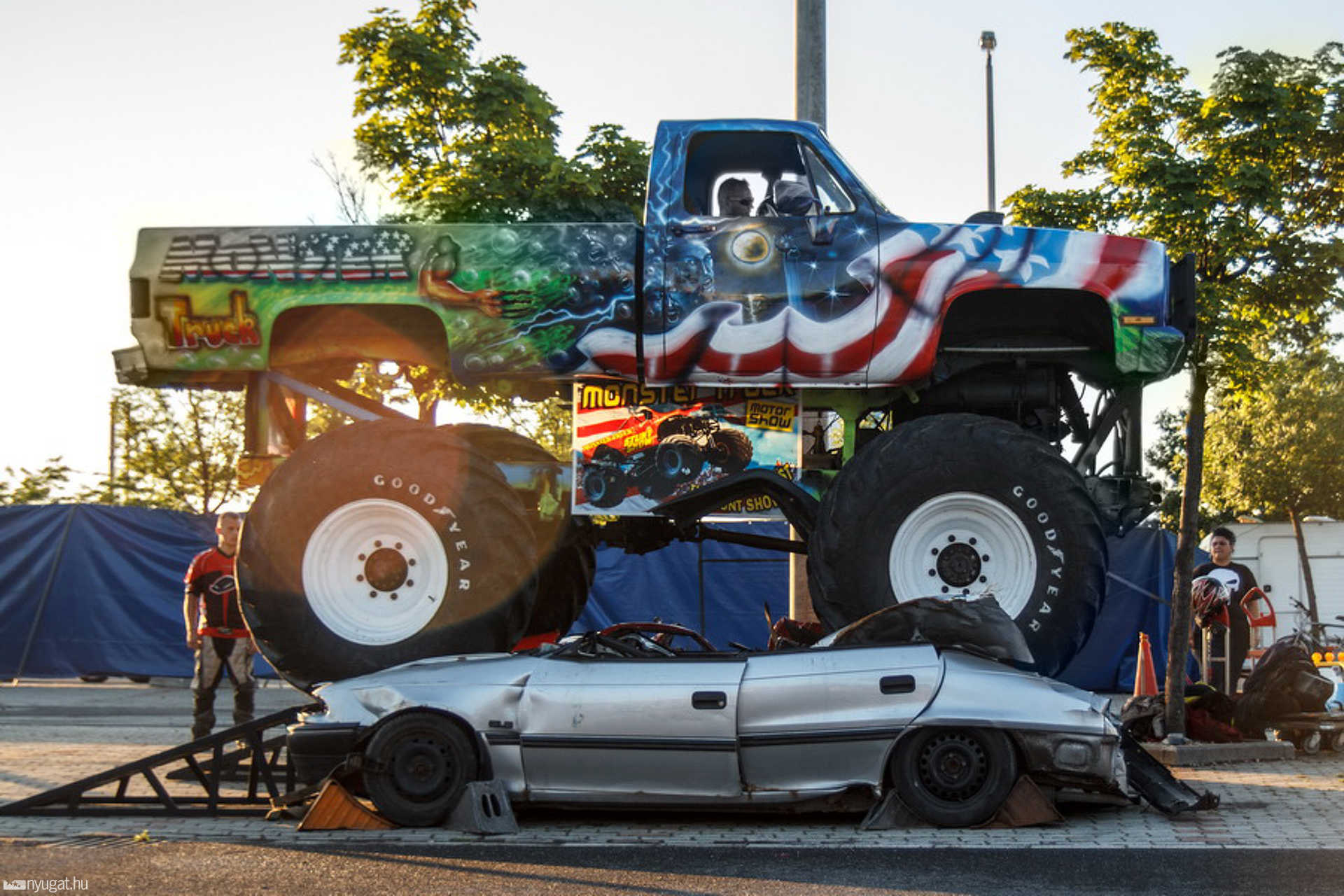 Monster truck autóshow