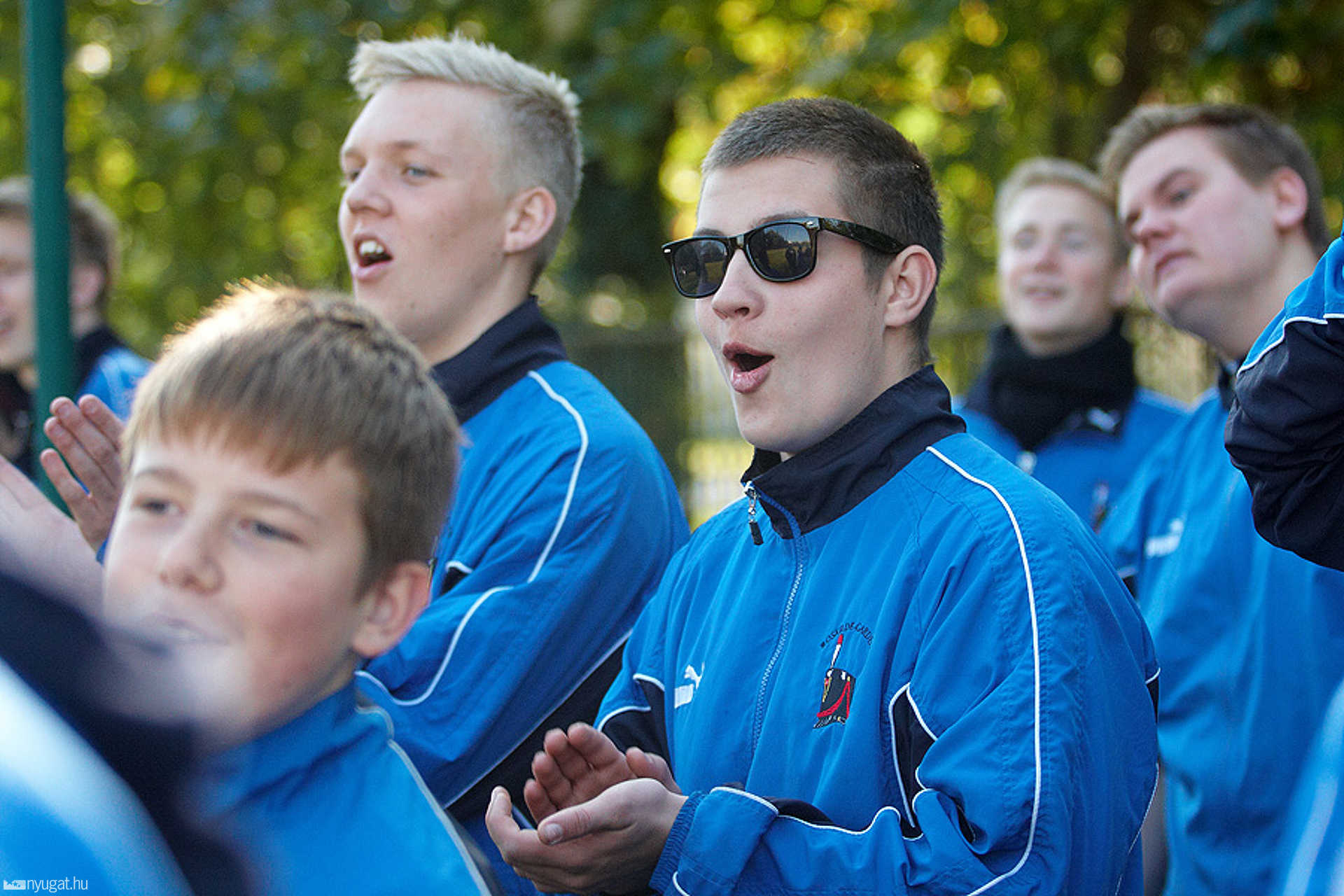 Dán vendégek Fazekas Róbertnél