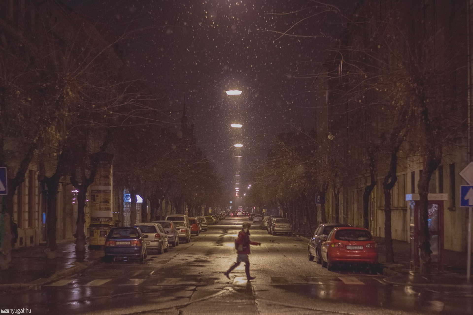 Havazás Szombathelyen (2012 december 2.)