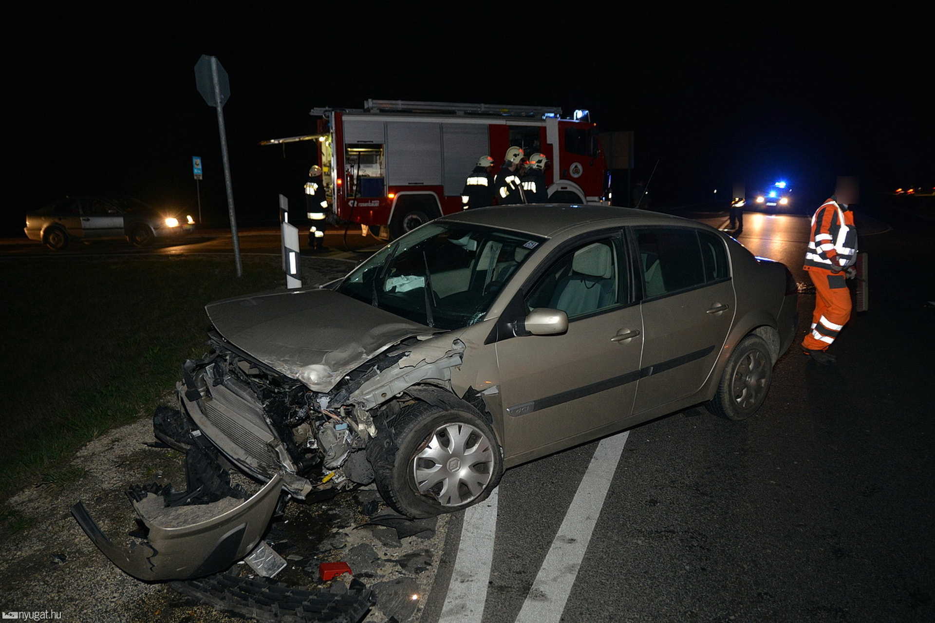 Ittas sofőr okozott balesetet Sárvár közelében