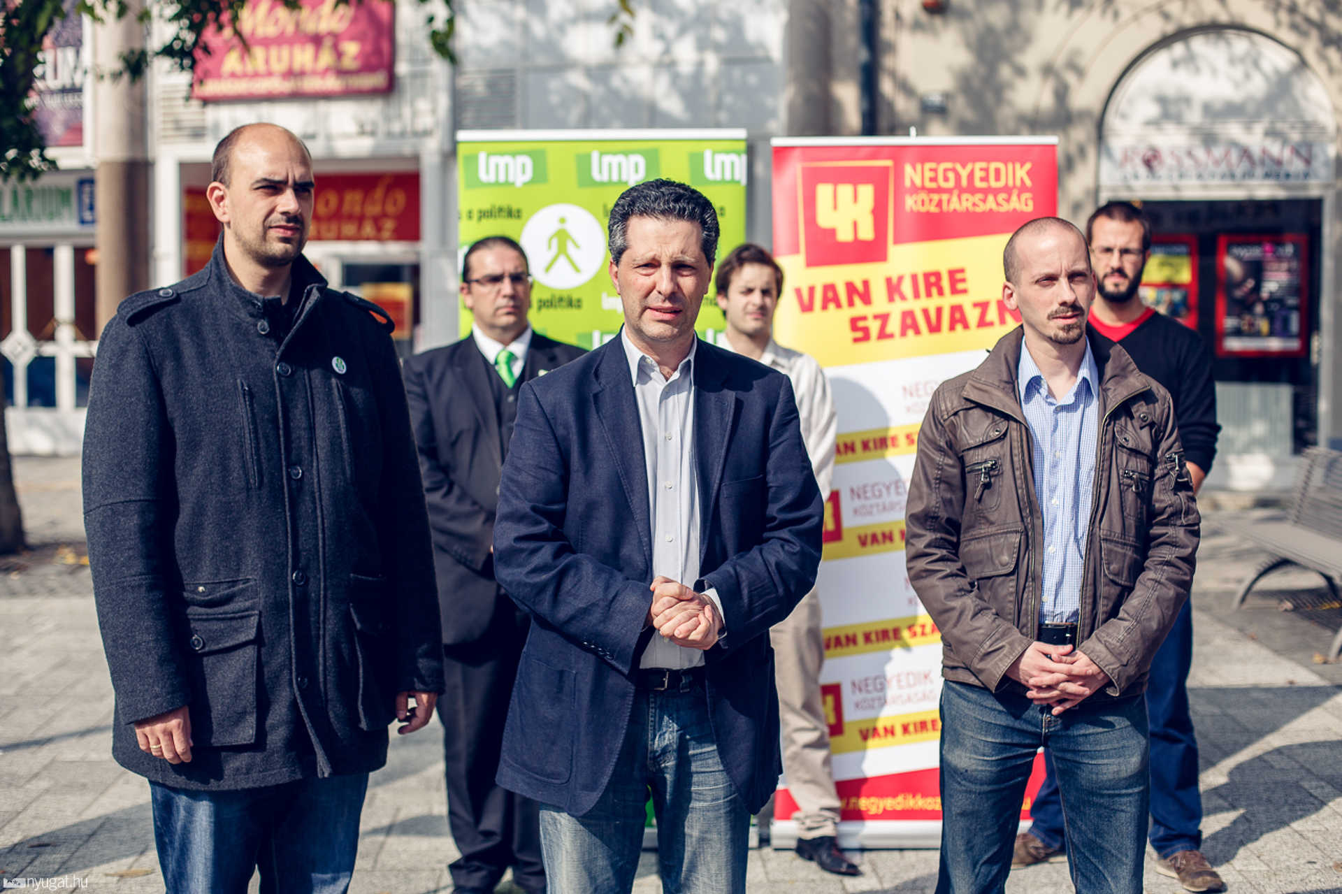 LMP-4K közös sajtótájékoztató Schiffer Andrással és Istvánffy Andrással