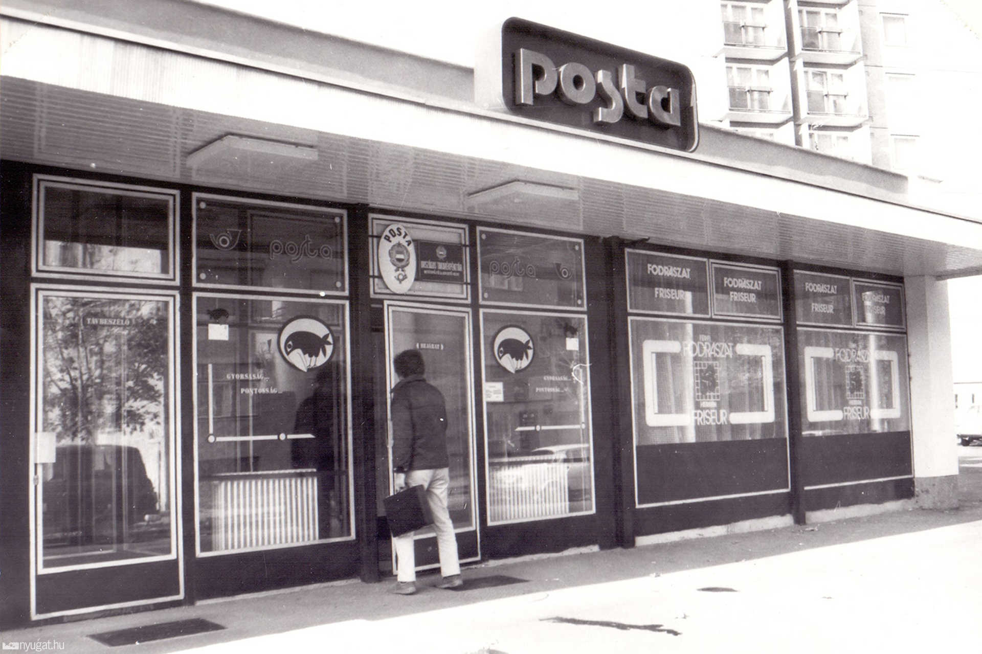 Kun Béla utcai új Posta épülete