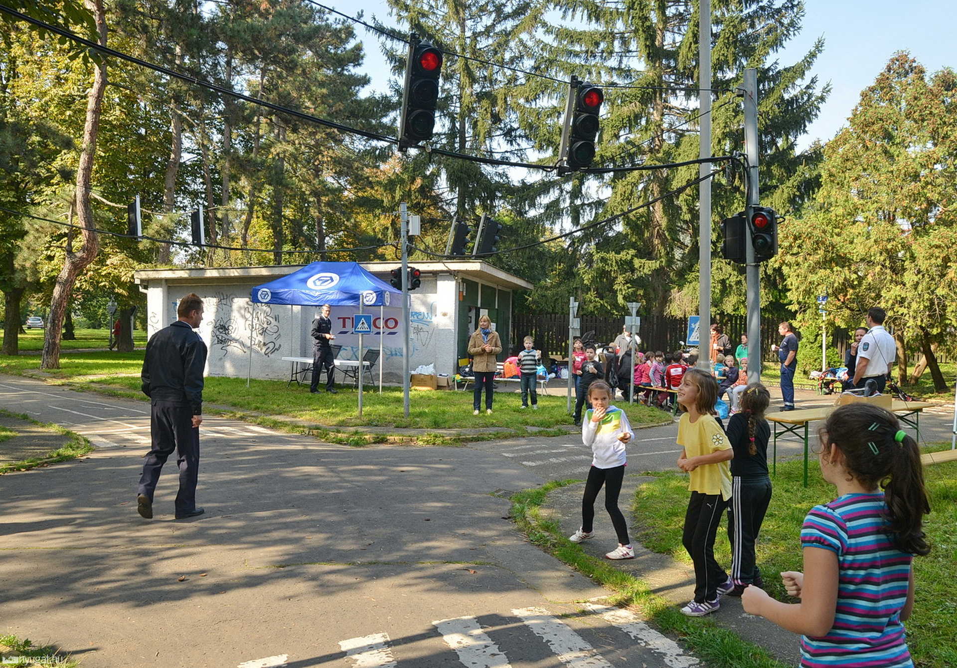 KRESZ-feszt a szombathelyi KRESZ-parkban 
