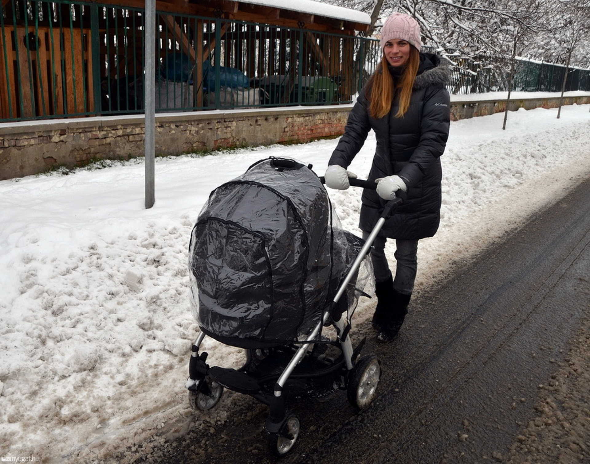 Téli útviszonyok Szombathelyen és környékén