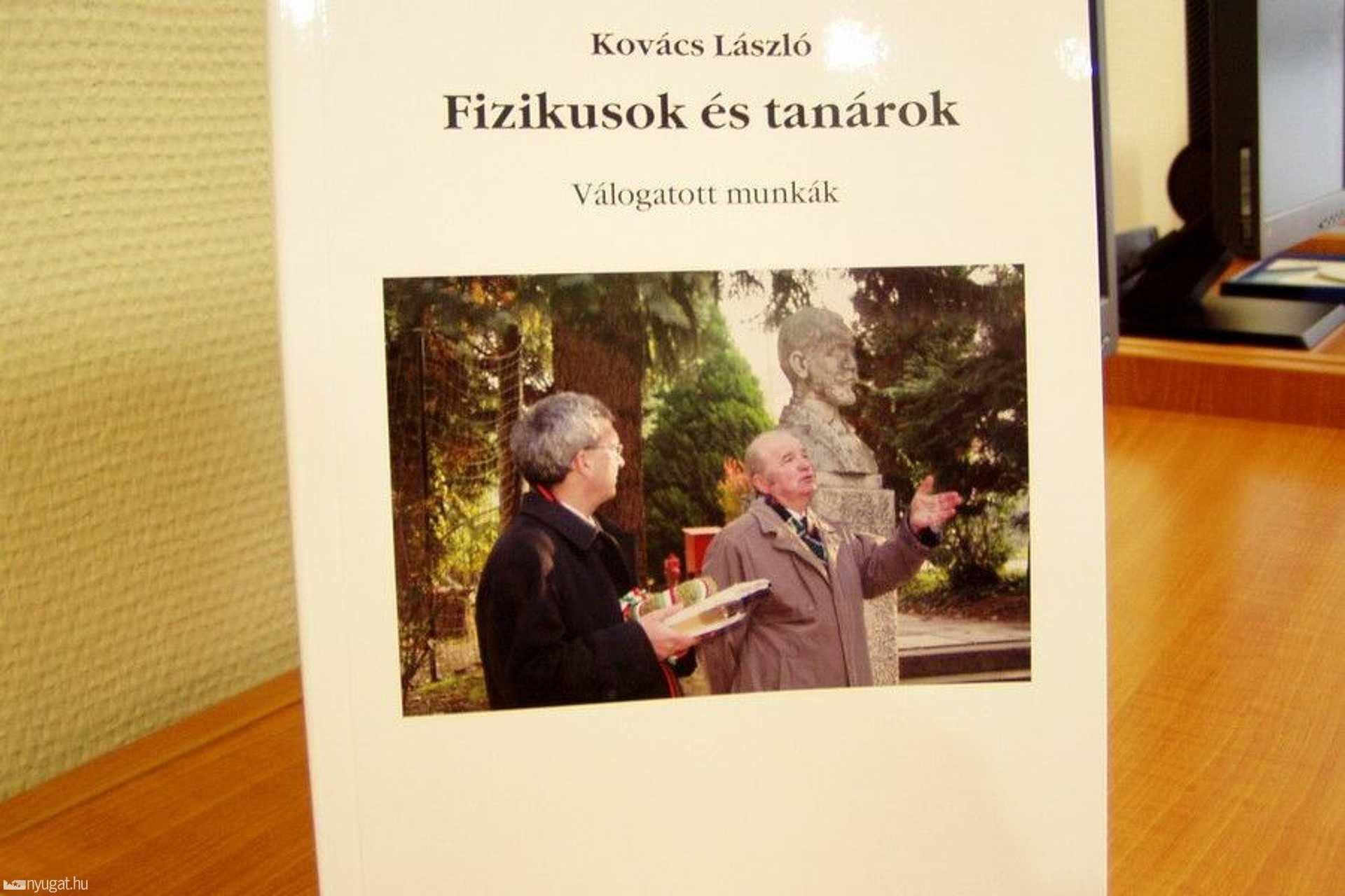 A Fizikusok és tanárok című kötet címlapja