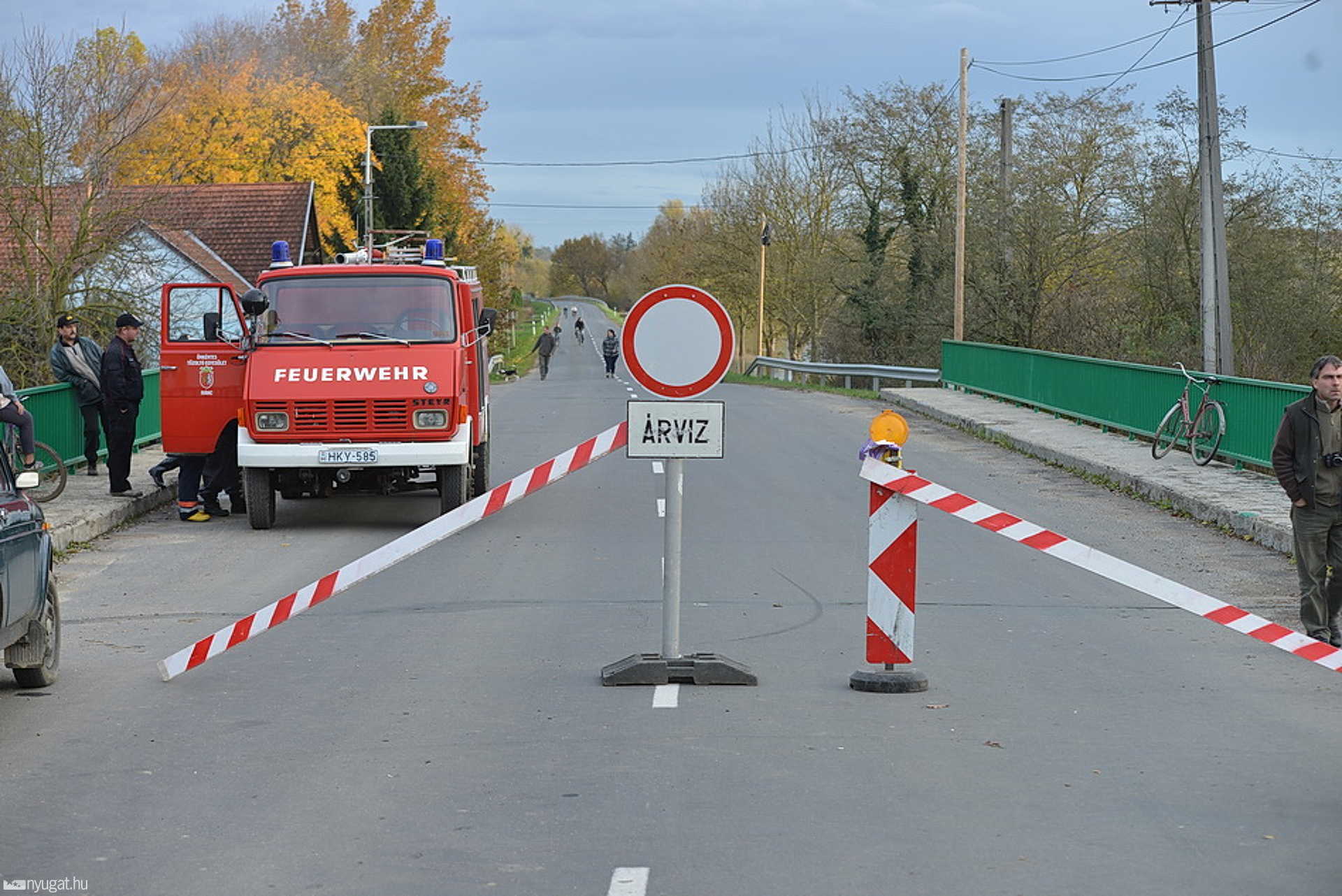 Áradó patakok és folyók Vas megyében - 2012.november 6.