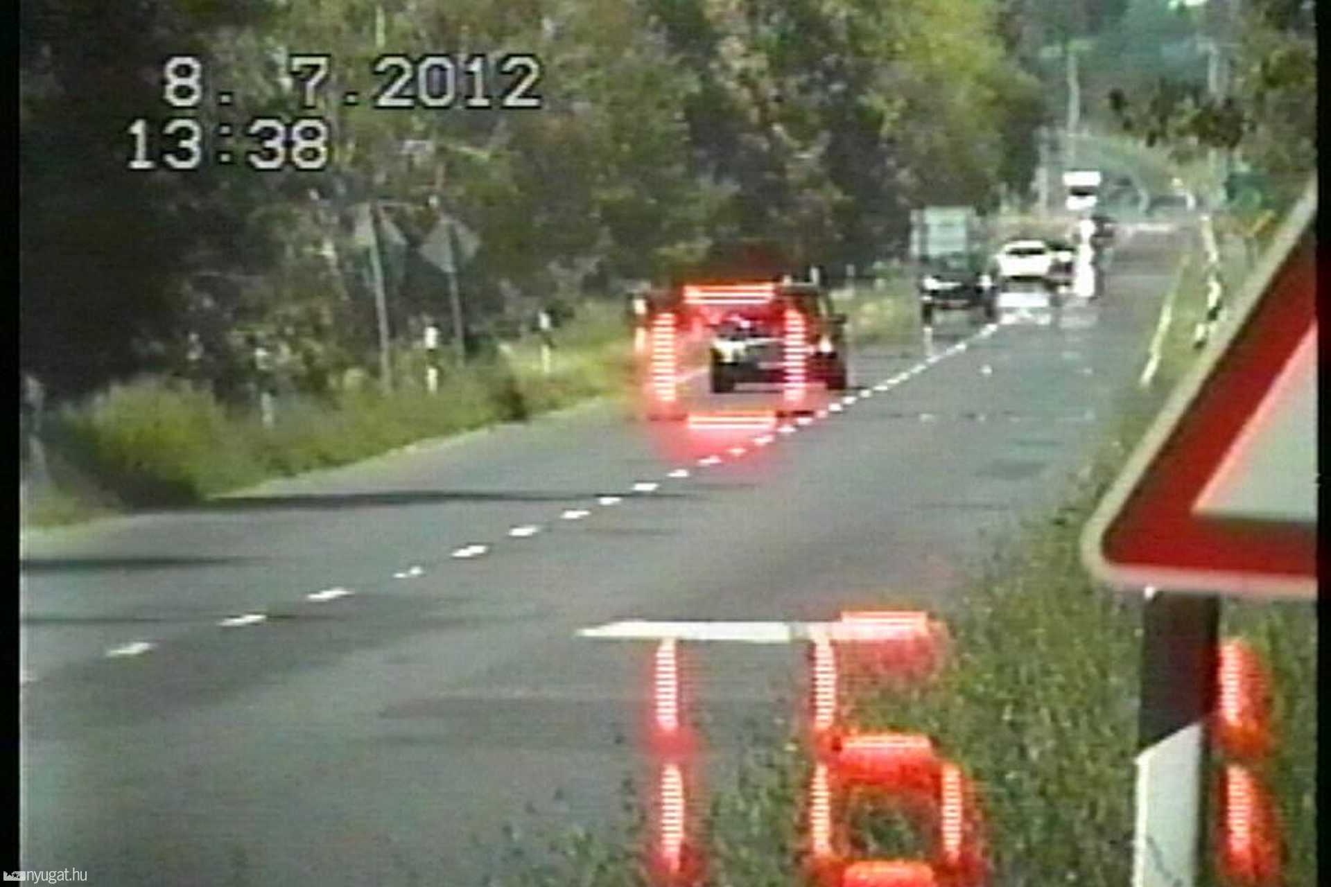 Az aranyérmes autós a 84-esen