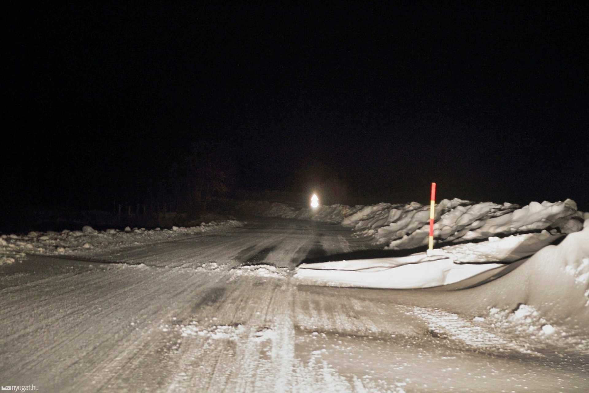 Szombathely és Nárai között péntek hajnalban