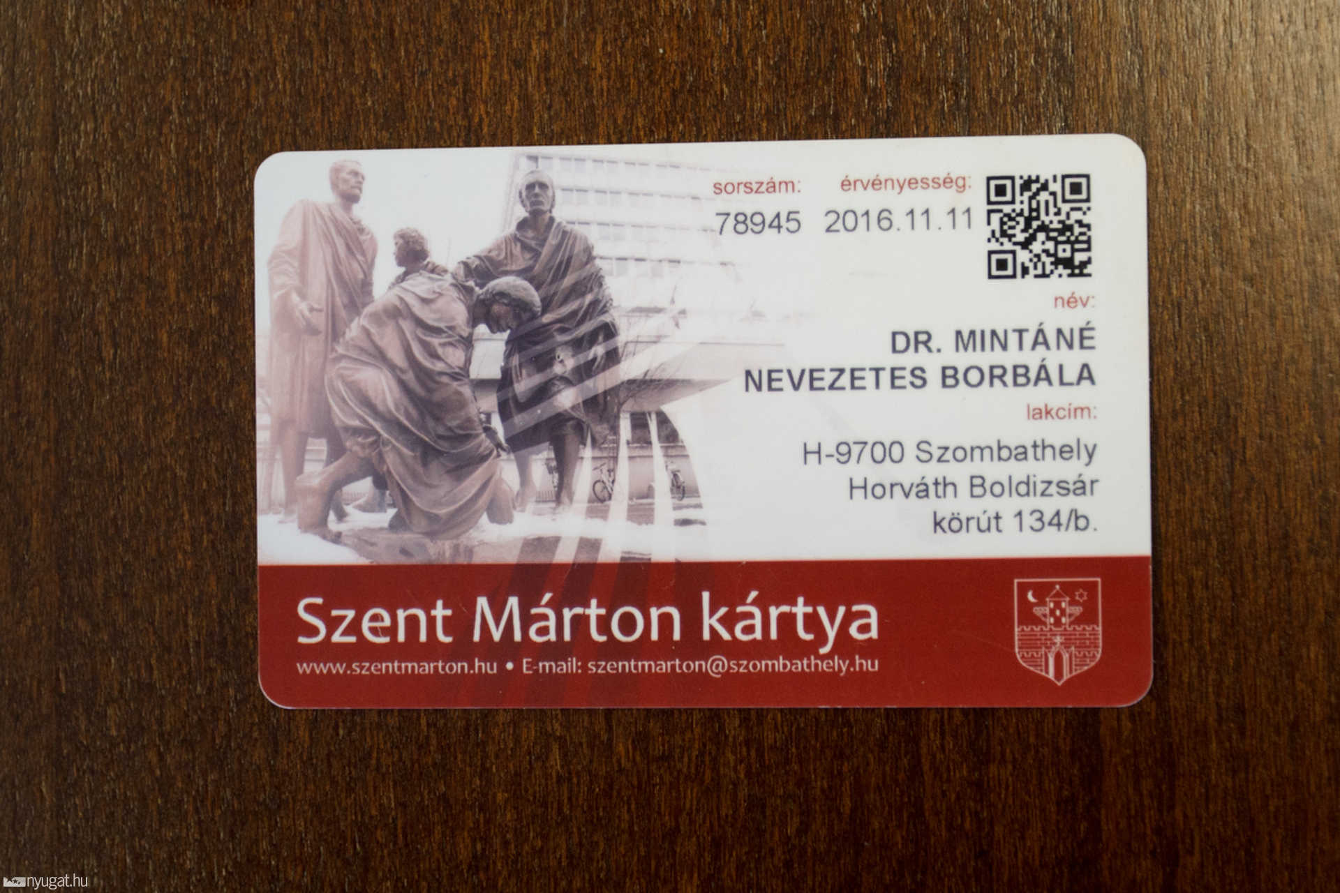 Sajtótájékoztató a Szent Márton kártya bevezetéséről
