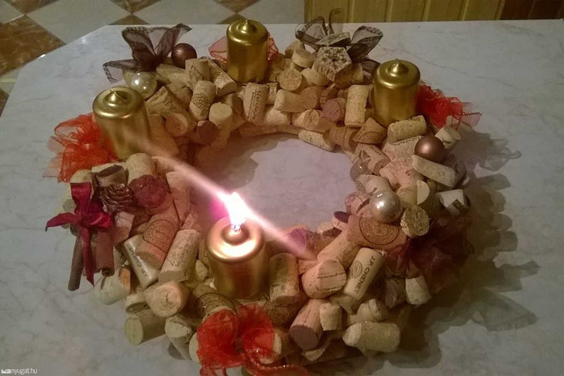 Poór Richárd adventi koszorúja
