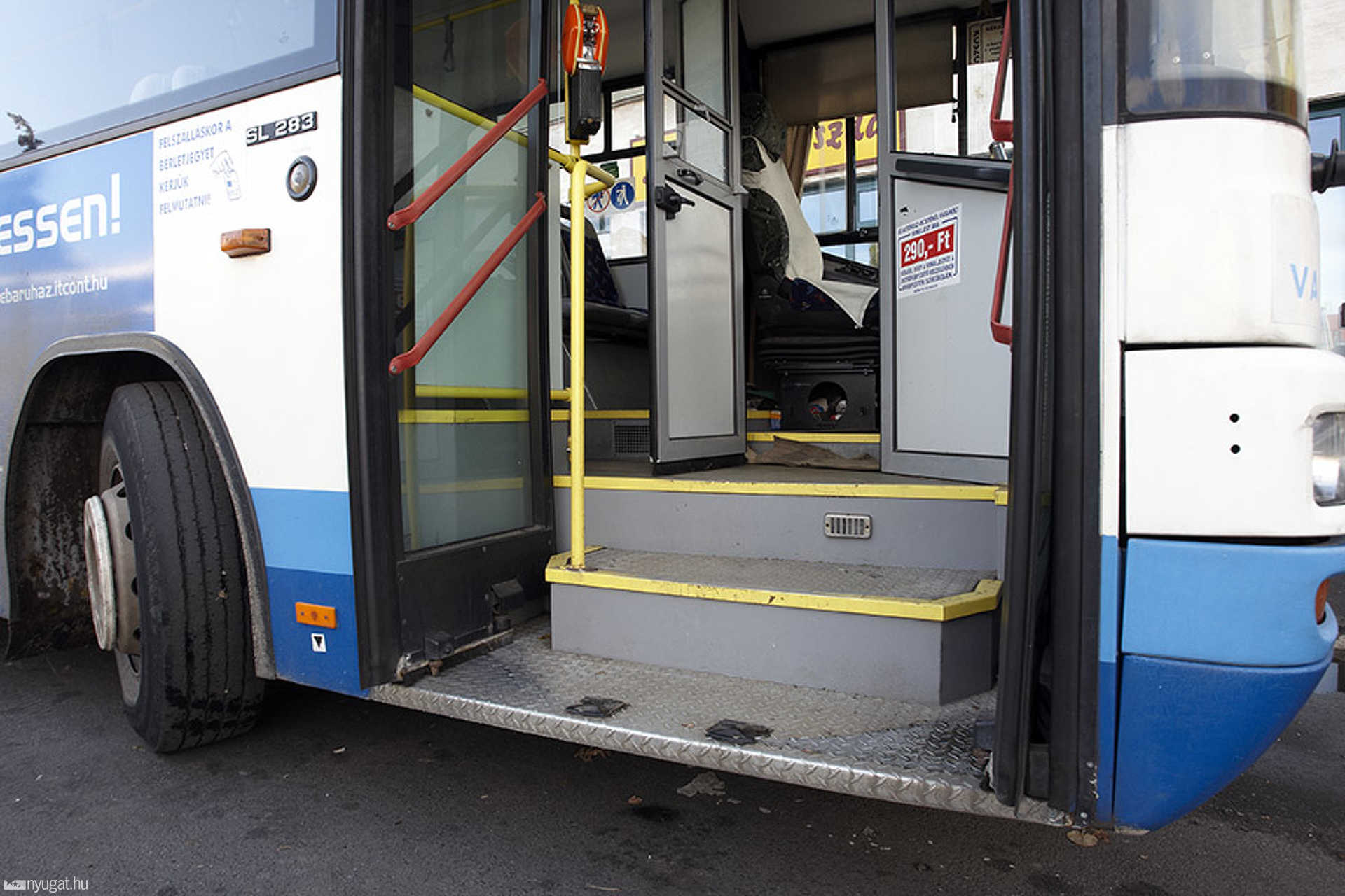 Szombathelyi helyijáratos MAN busz