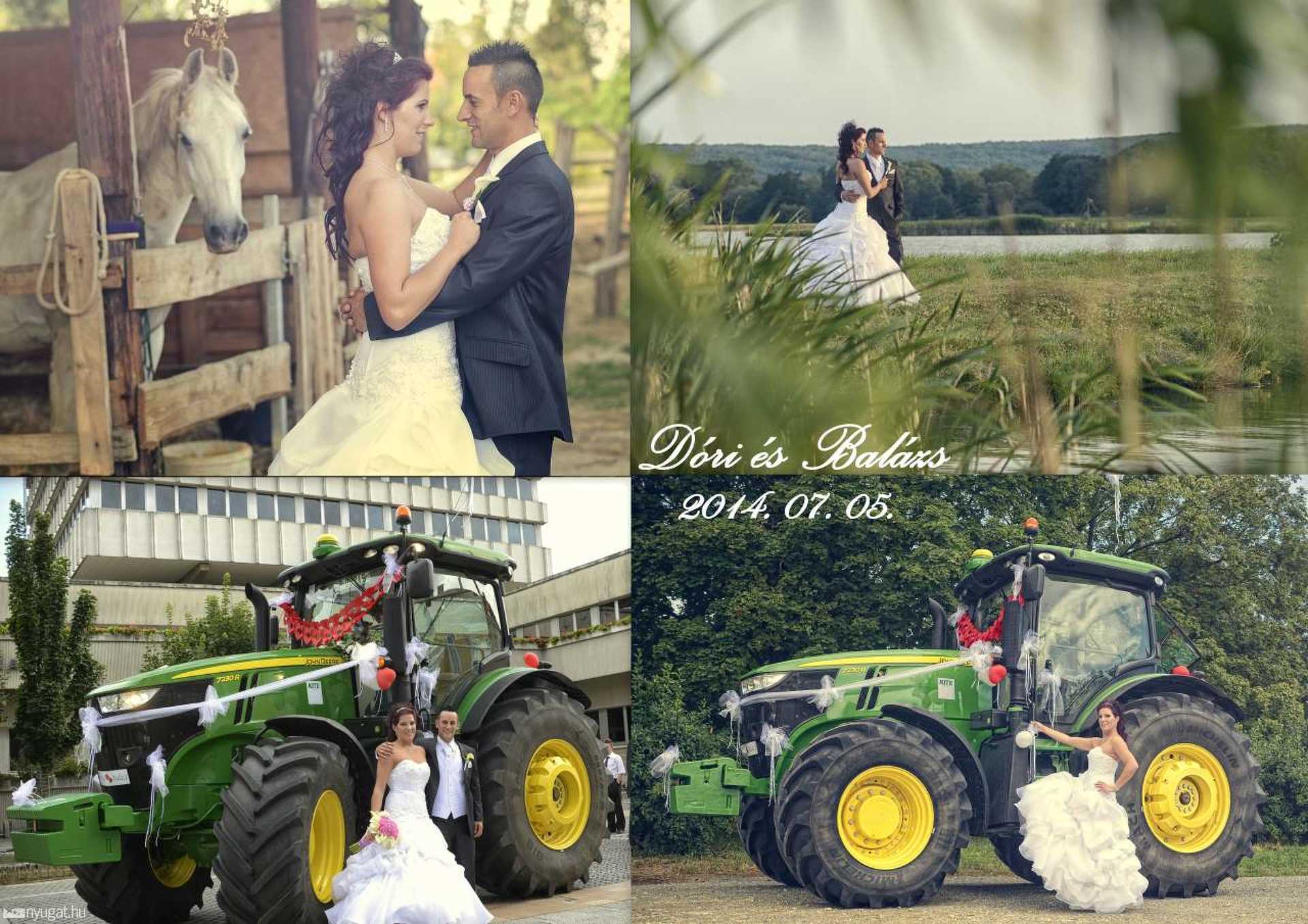 Kopácsi Balázs és Kopácsi-Varga Dóra esküvője 2014-07-05 