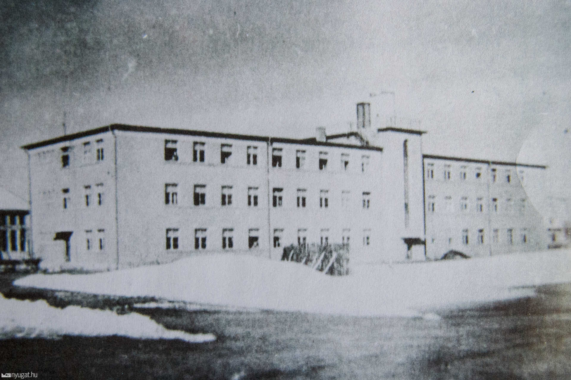 A 200 fős Akadémia épülete, 1944.