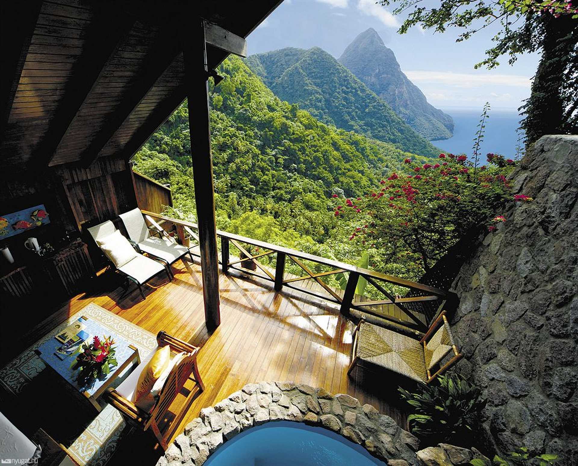 3. Ladera Resort, St. Lucia