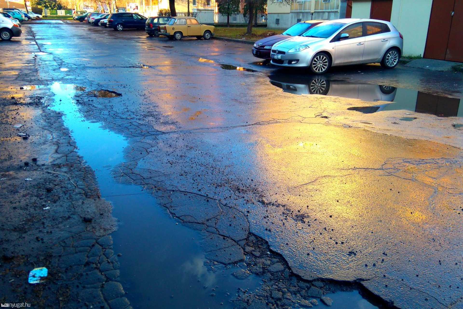 Problémás parkoló