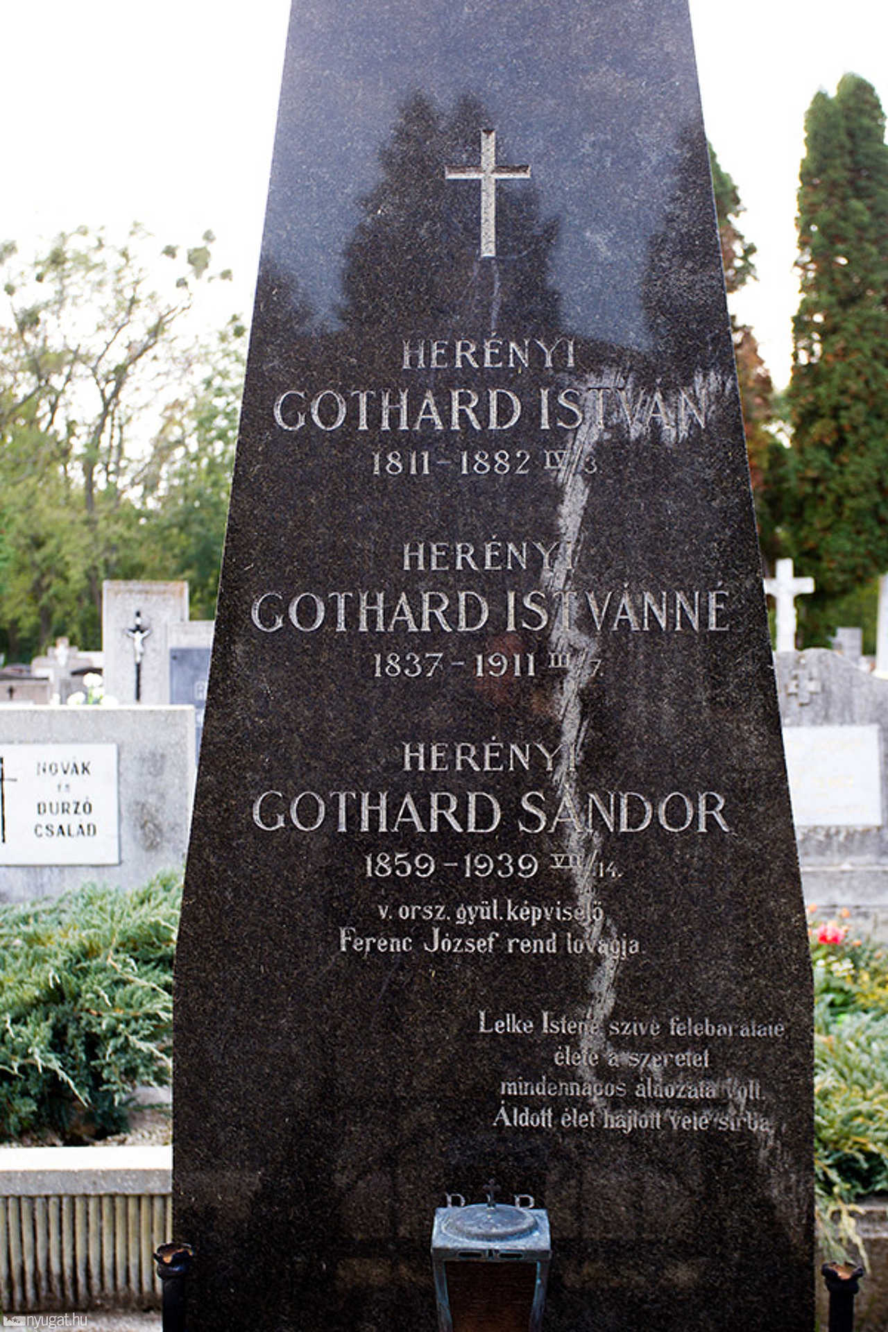 Gothard Sándor - Herényi temető