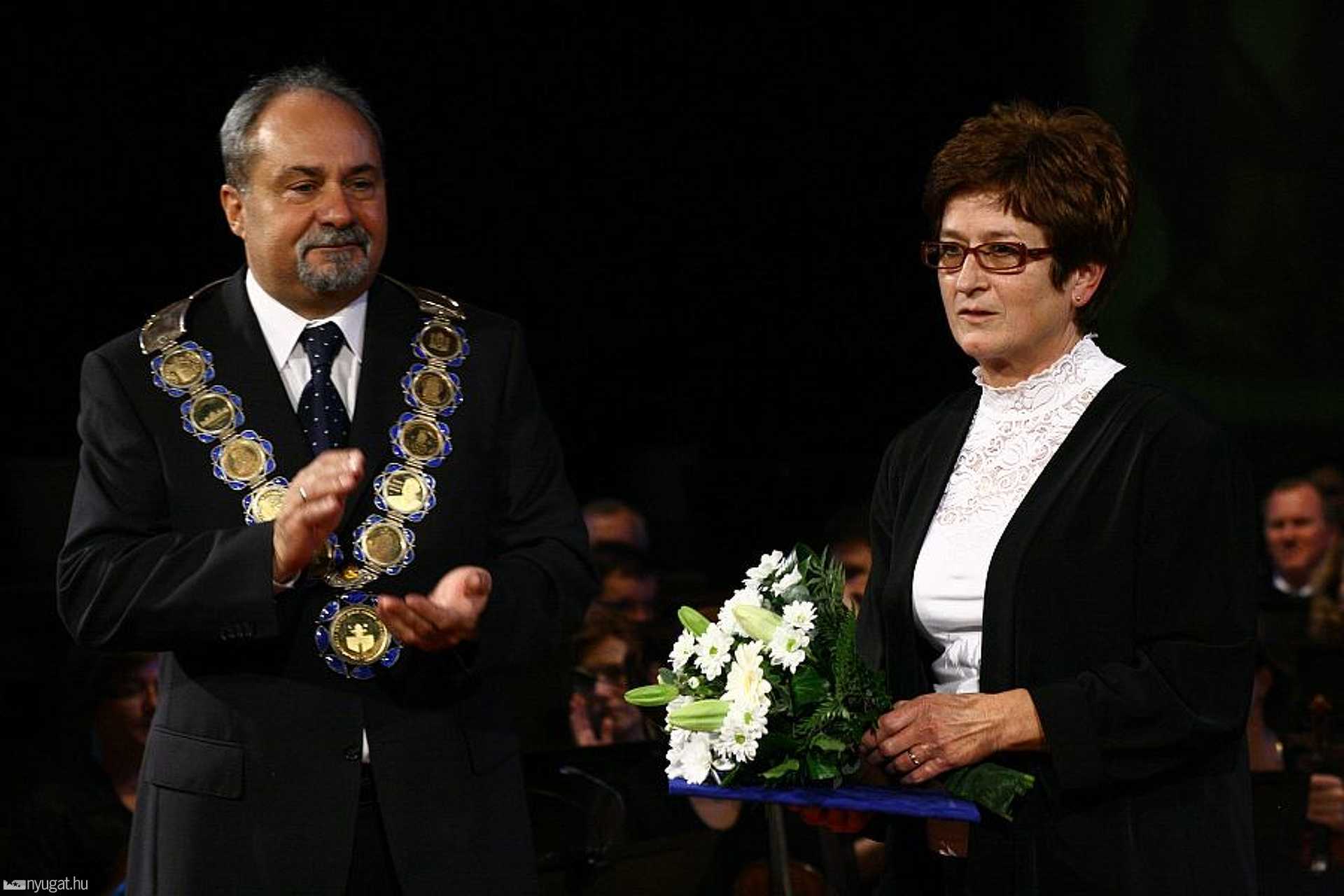 Szabó Margit Szombathely polgármesterével