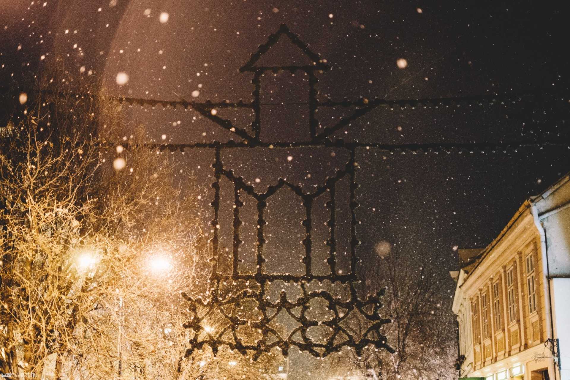 Első hó Szombathelyen - 2015.11.25