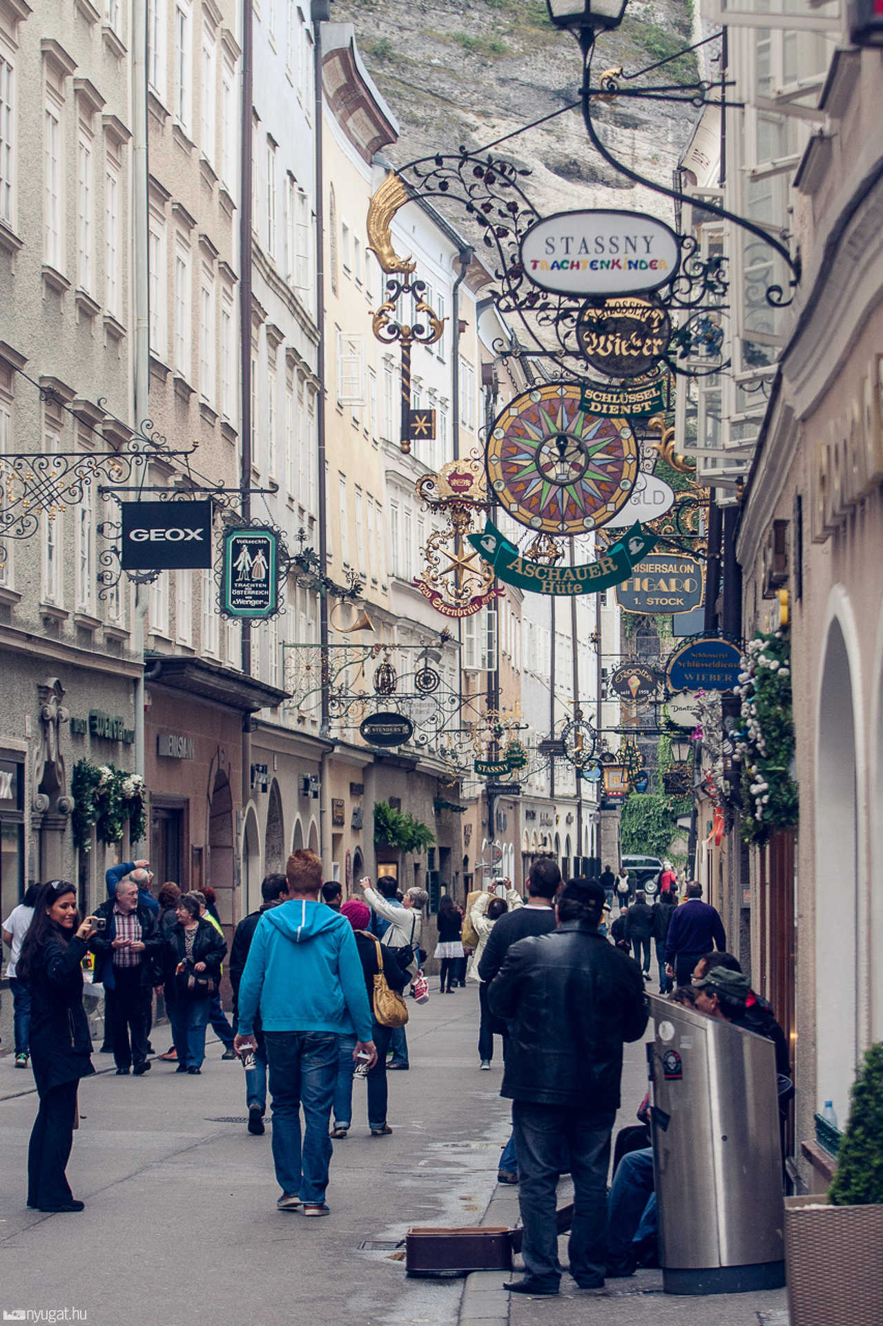 Salzburg belvárosa