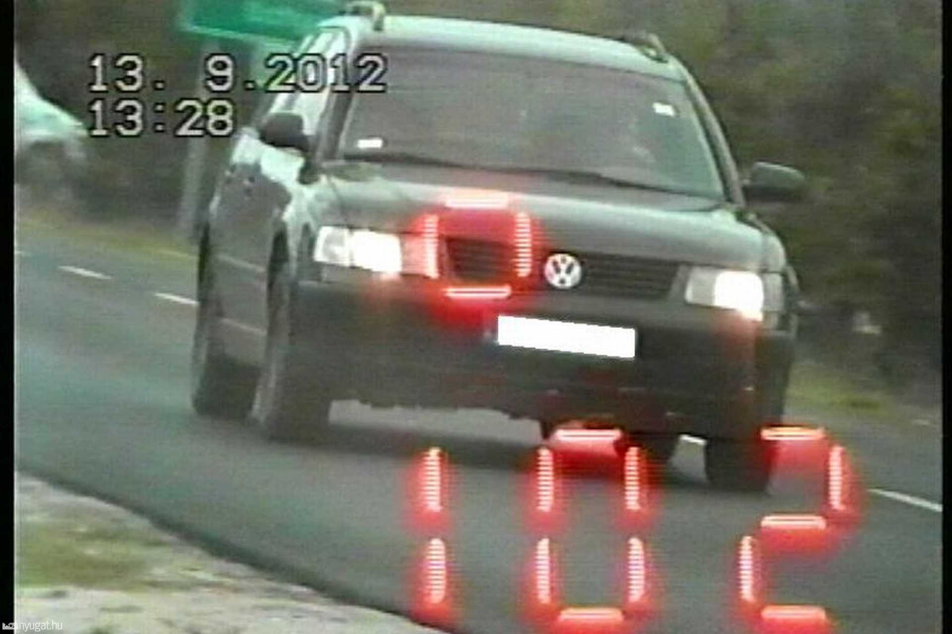 Tokorcs, 102 km/h