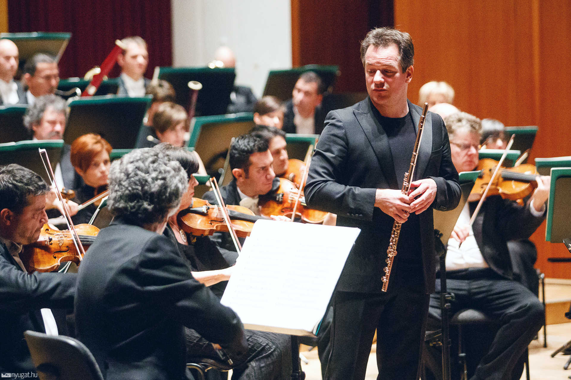 A Nemzeti Filharmonikus Zenekar és Kocsis Zoltán a Bartók Teremben
