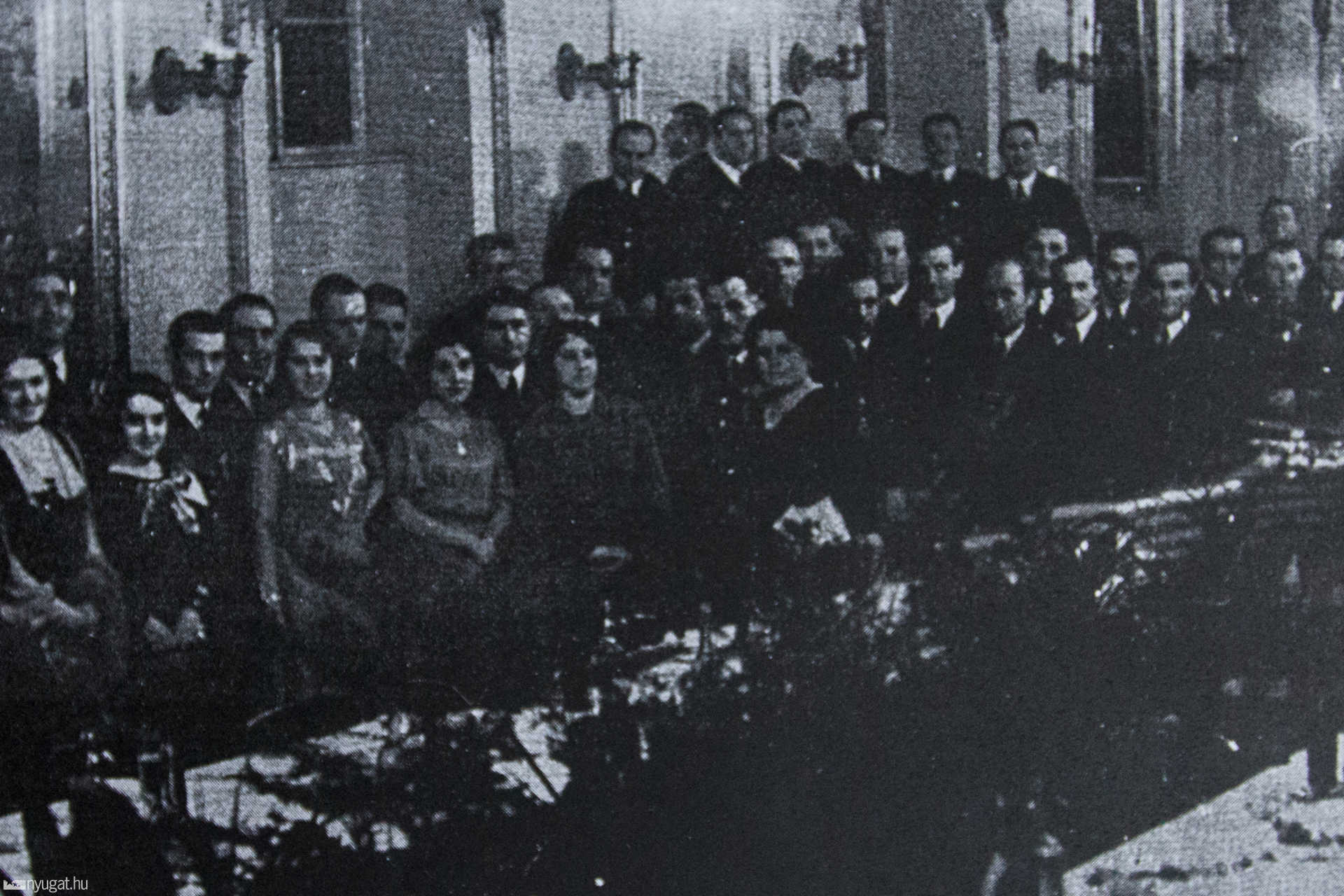 Repülőbál a Sabaria Szállóban, 1935.