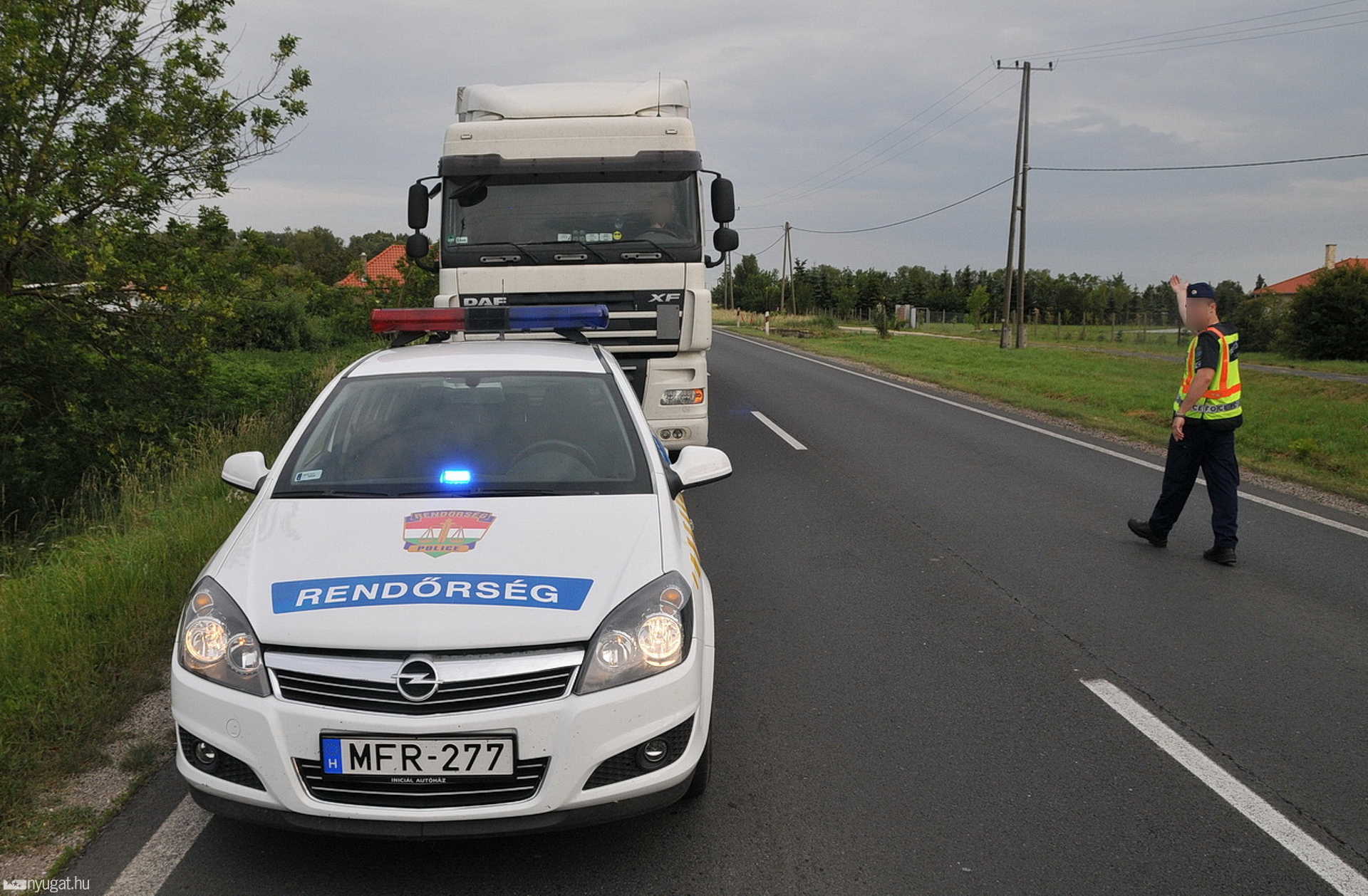 A sofőr végül beismerte a sorompótörést