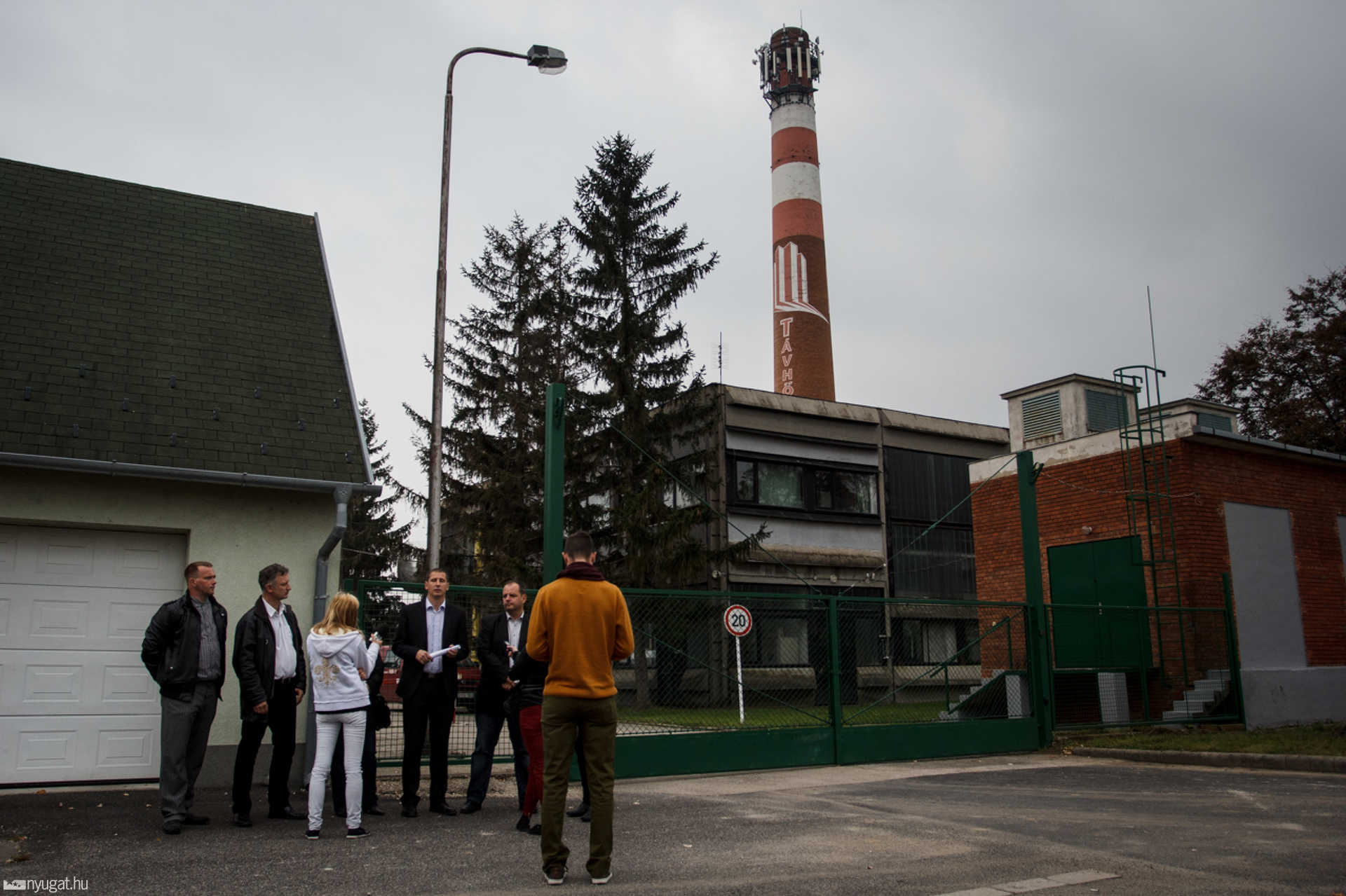 MSZP sajtótájékoztató a Távhő előtt