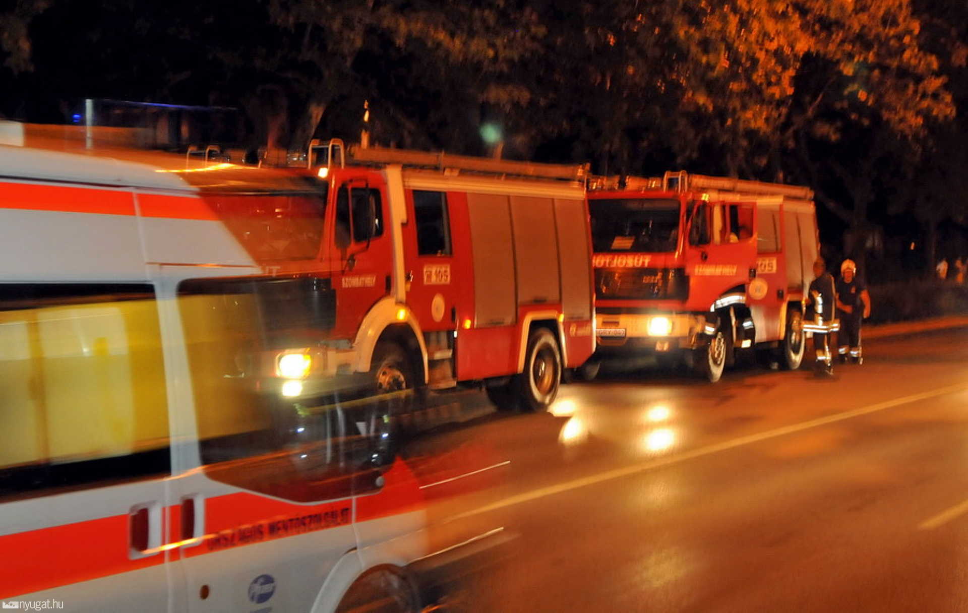 Vaklárma a szombathelyi Derkovits lakótelepen