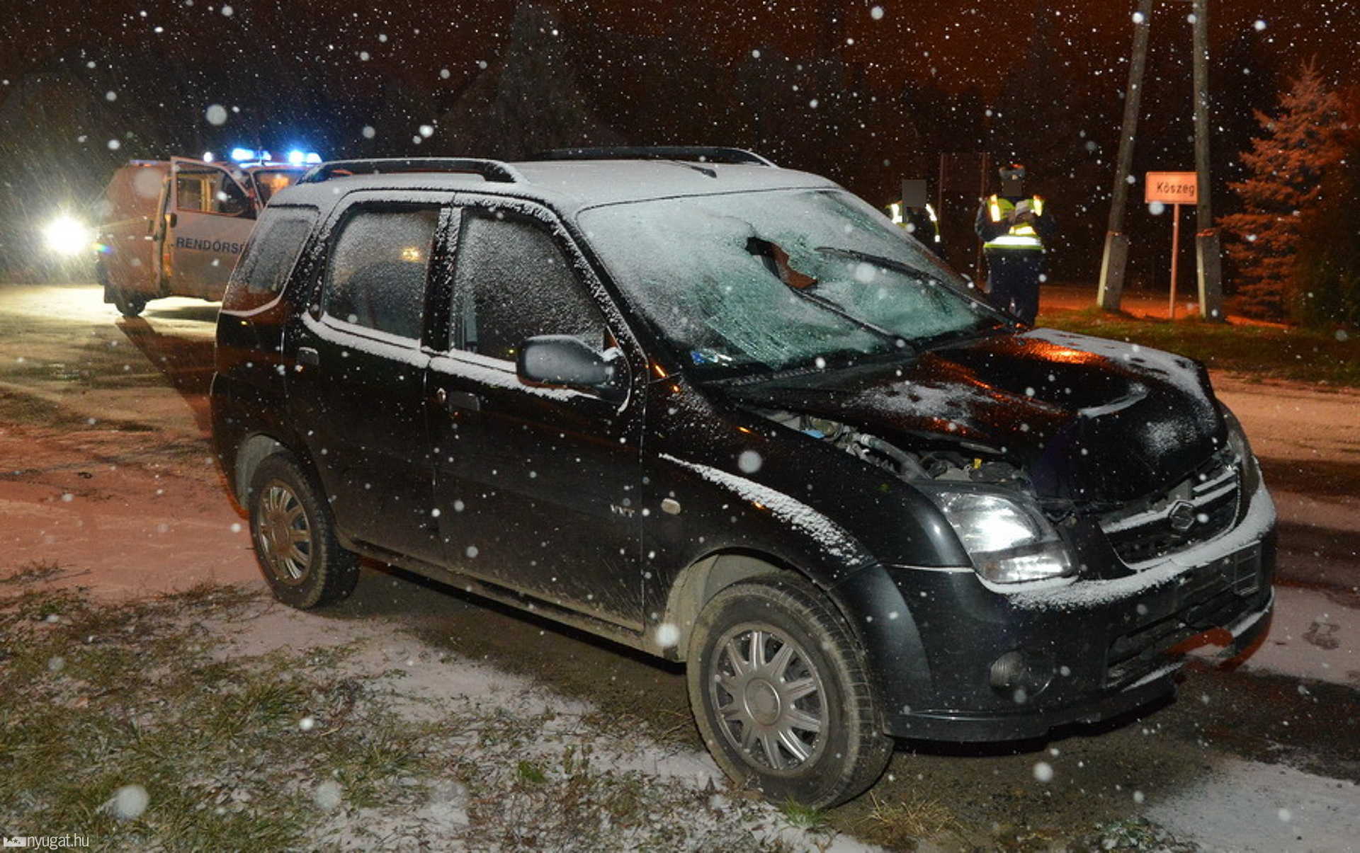 Sötét ruhás nőt gázolt halálra egy Suzuki Kőszegen