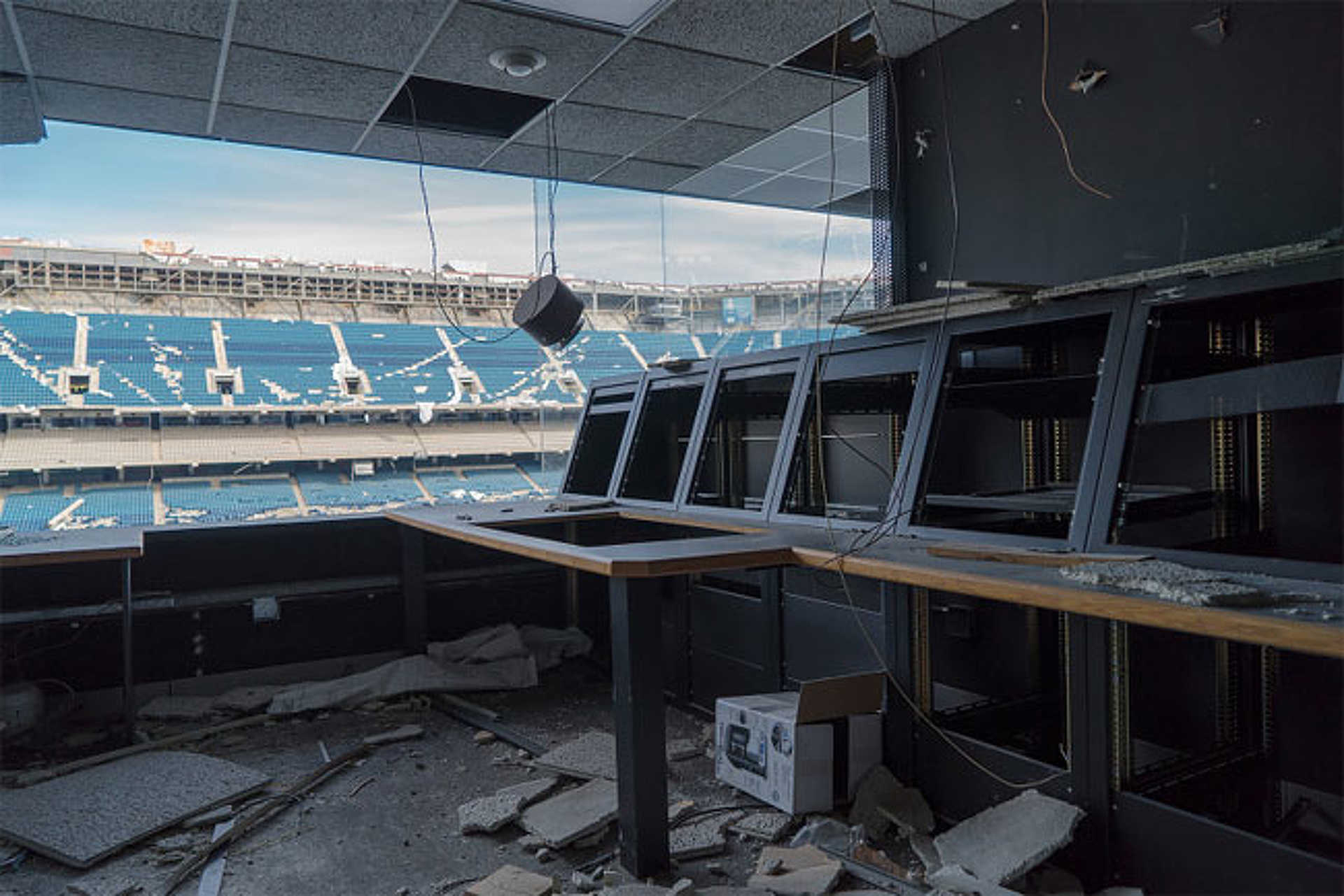 Detroit ékköve a Silverdome stadion