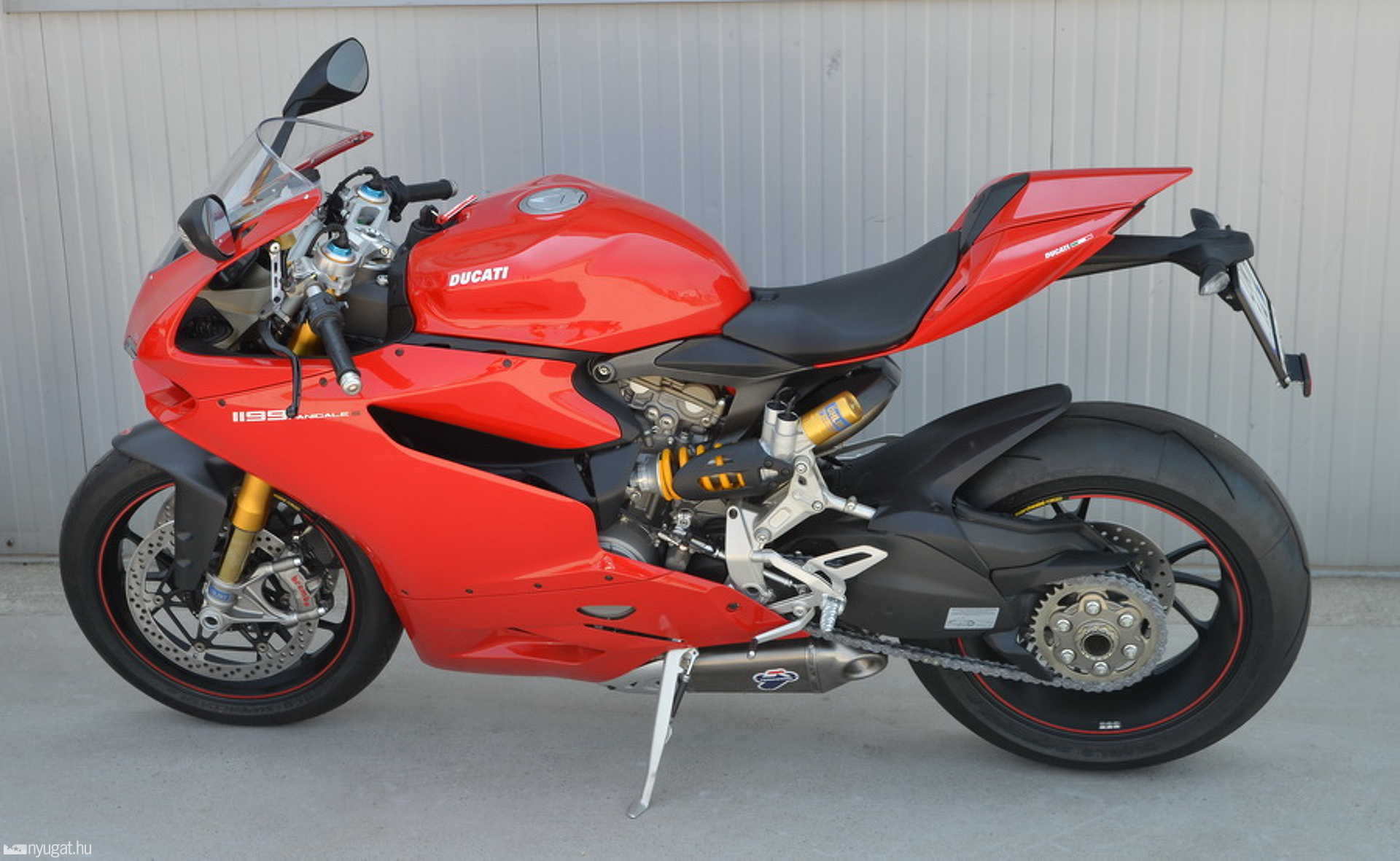 Ducati versenymotort vett a 85 éves Bálint Mátyás