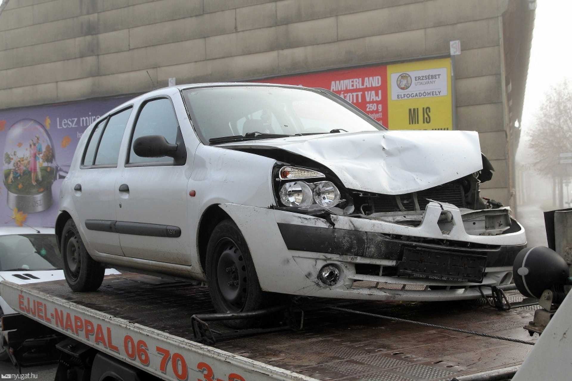 Három autó ütközött Kőszegen