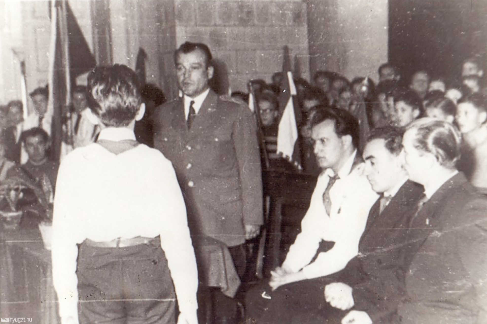 Az Úttörőház névadó és csapatzászló-avató ünnepsége