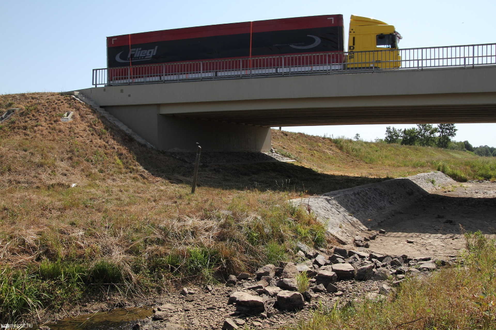 Kiszáradt a Kerka folyó