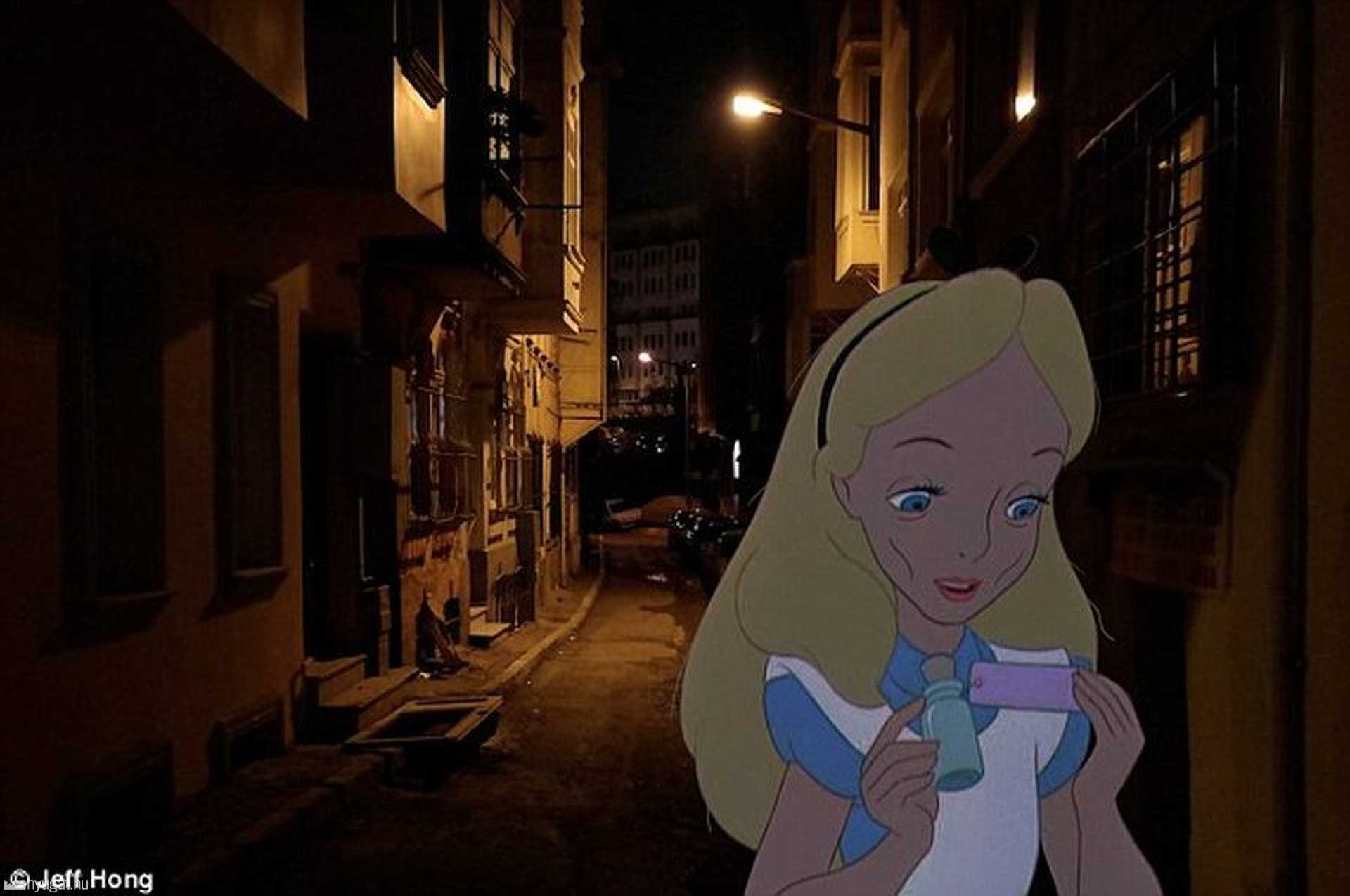 Alíz másik utat talált Csodaosrszágba