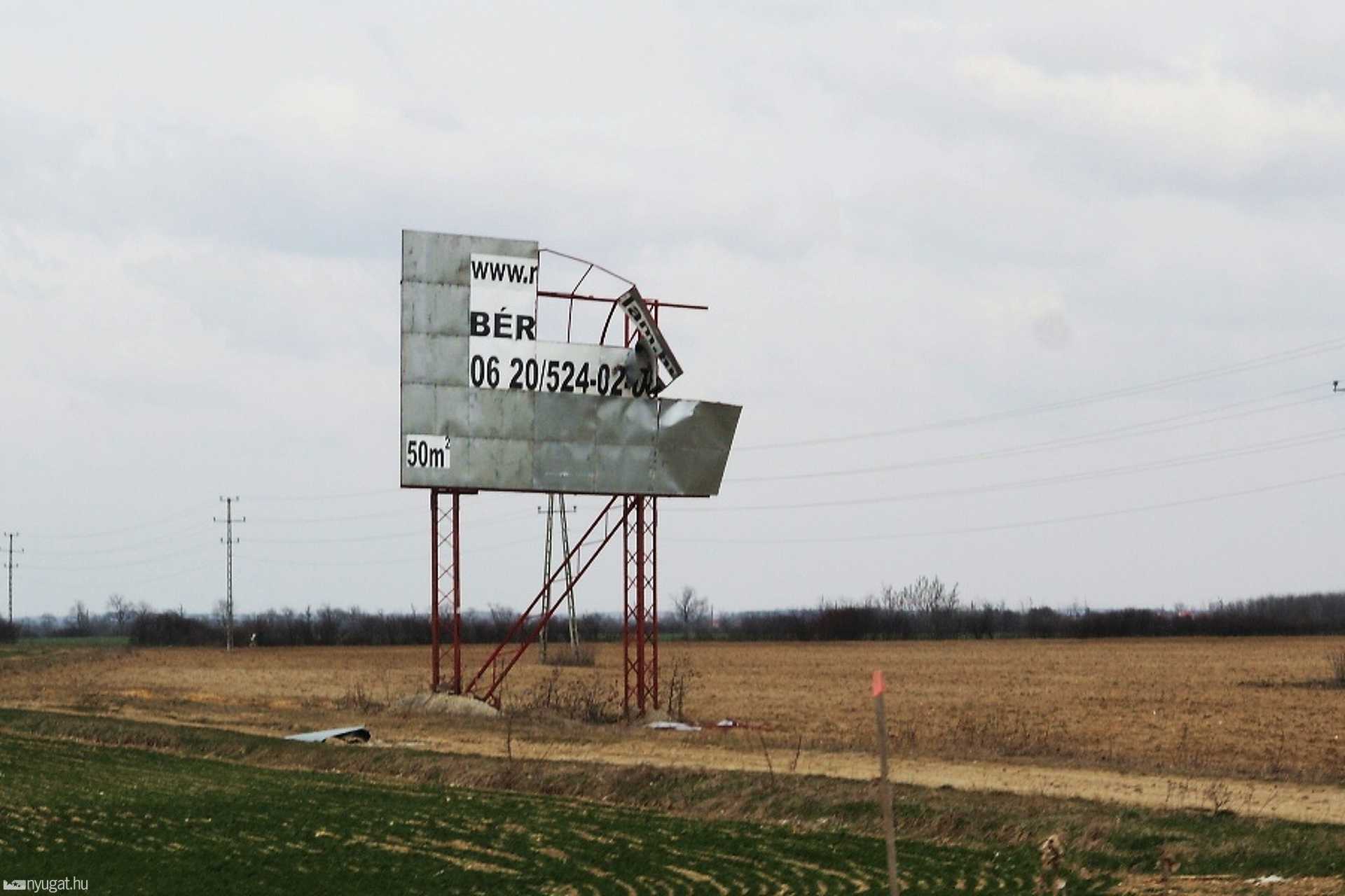 A szél nyomai Szombathely szélein