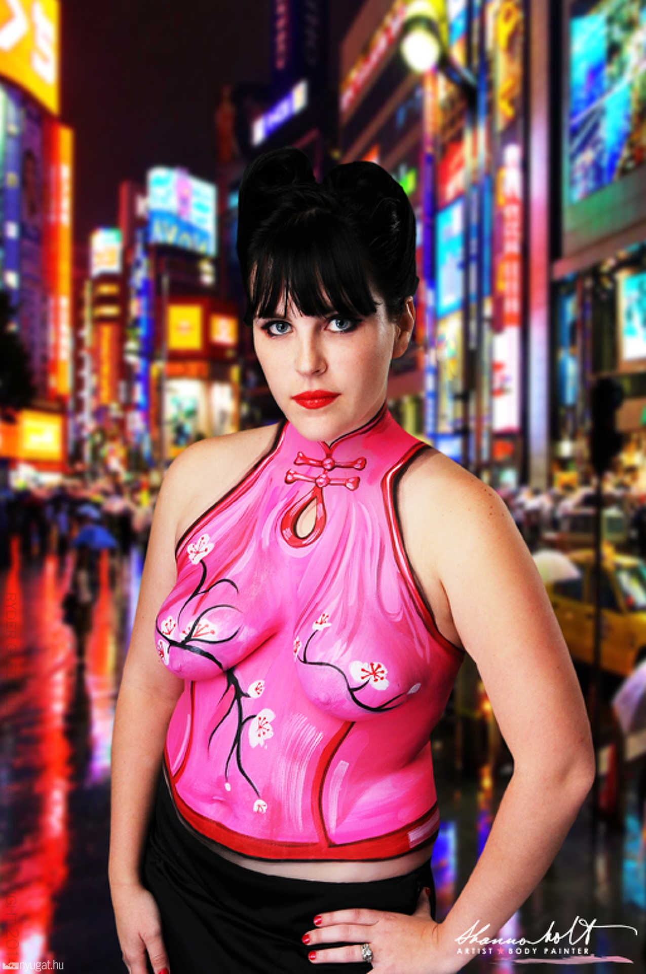 Shannon Holt - testfestés