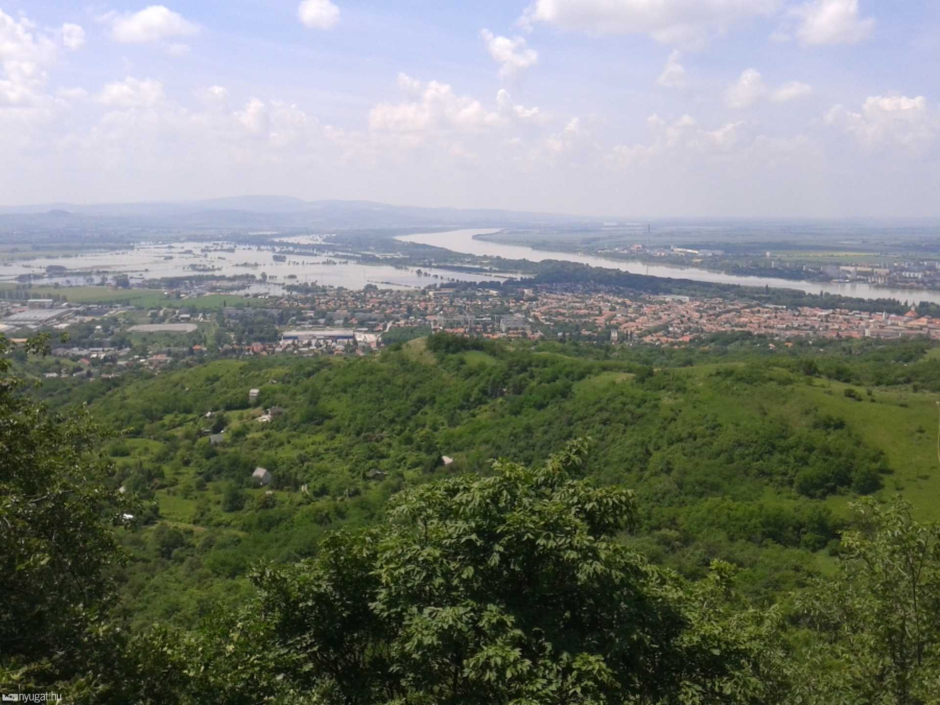 Esztergom a kilátóból