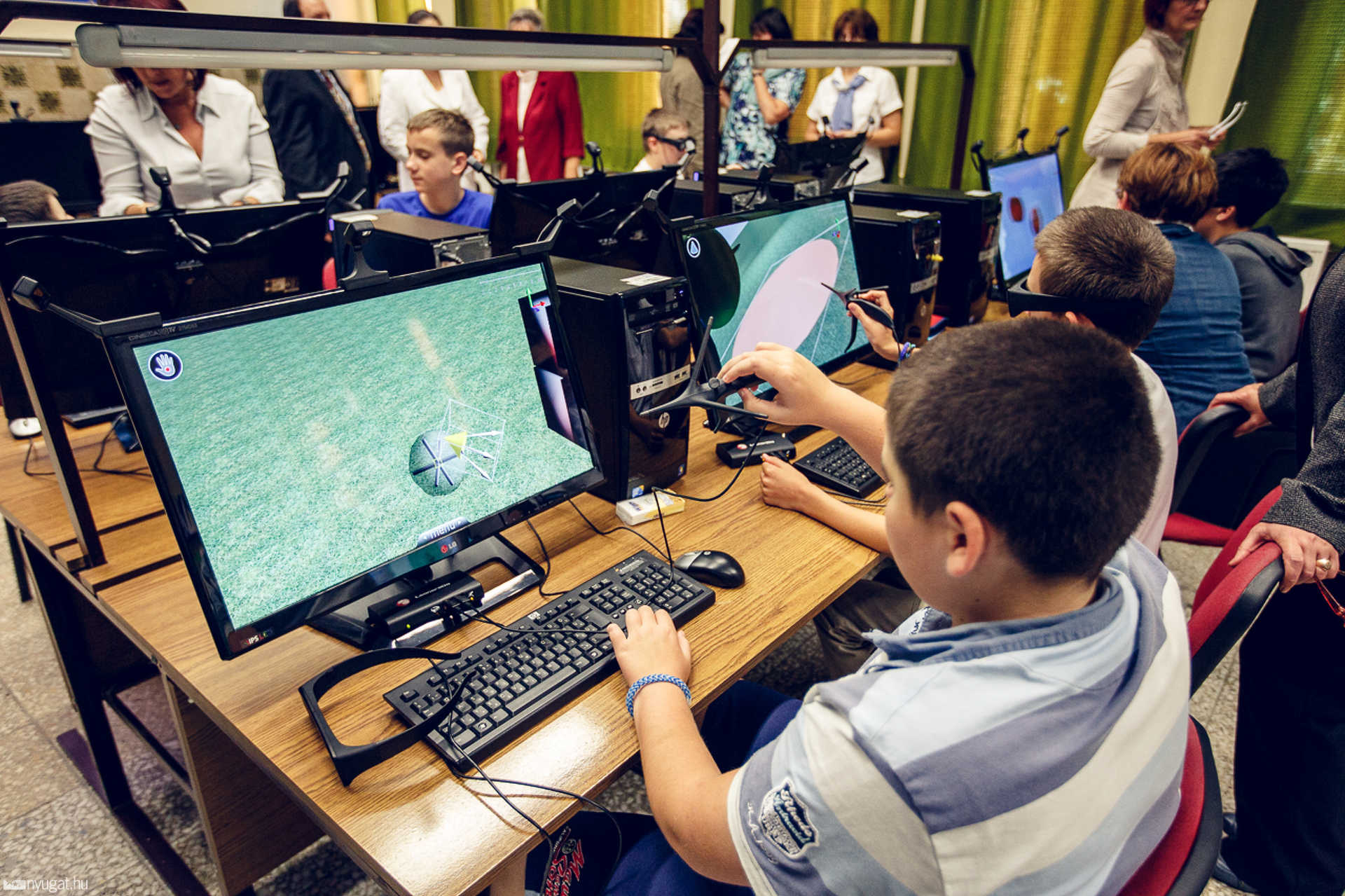 3D labor bemutatója a Paragvári suliban