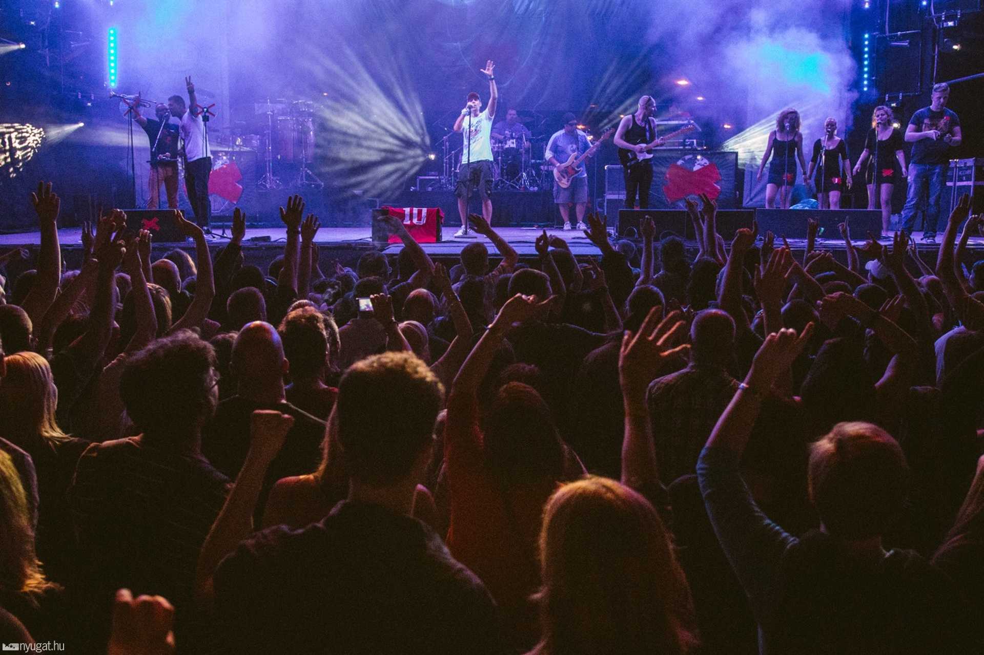 Ocho Macho koncert a Budapest Parkban