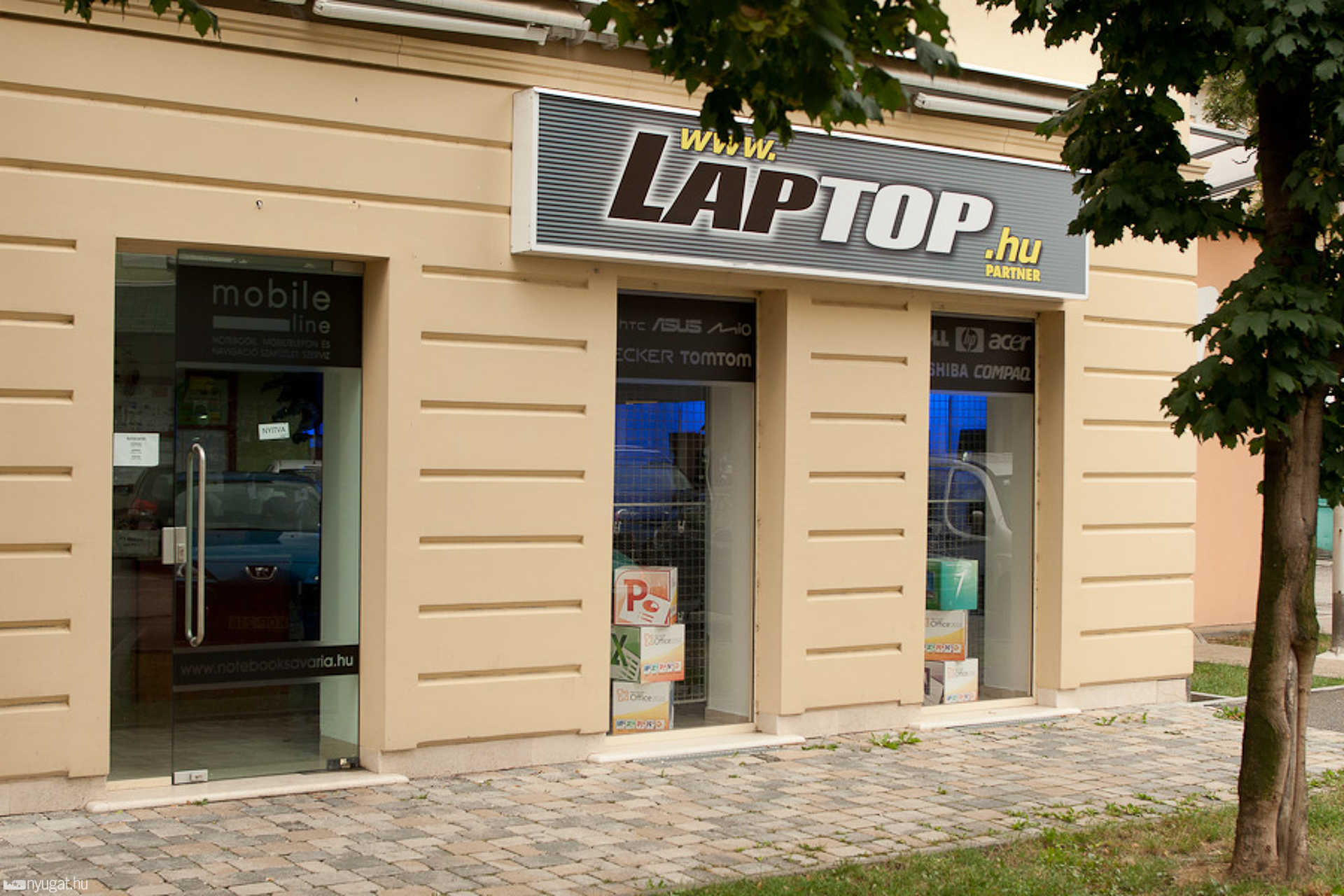 A laptop.hu szombathelyi partnerüzlete