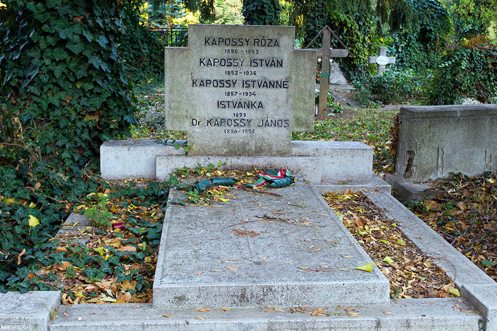Kapossy János - Szent Márton temető