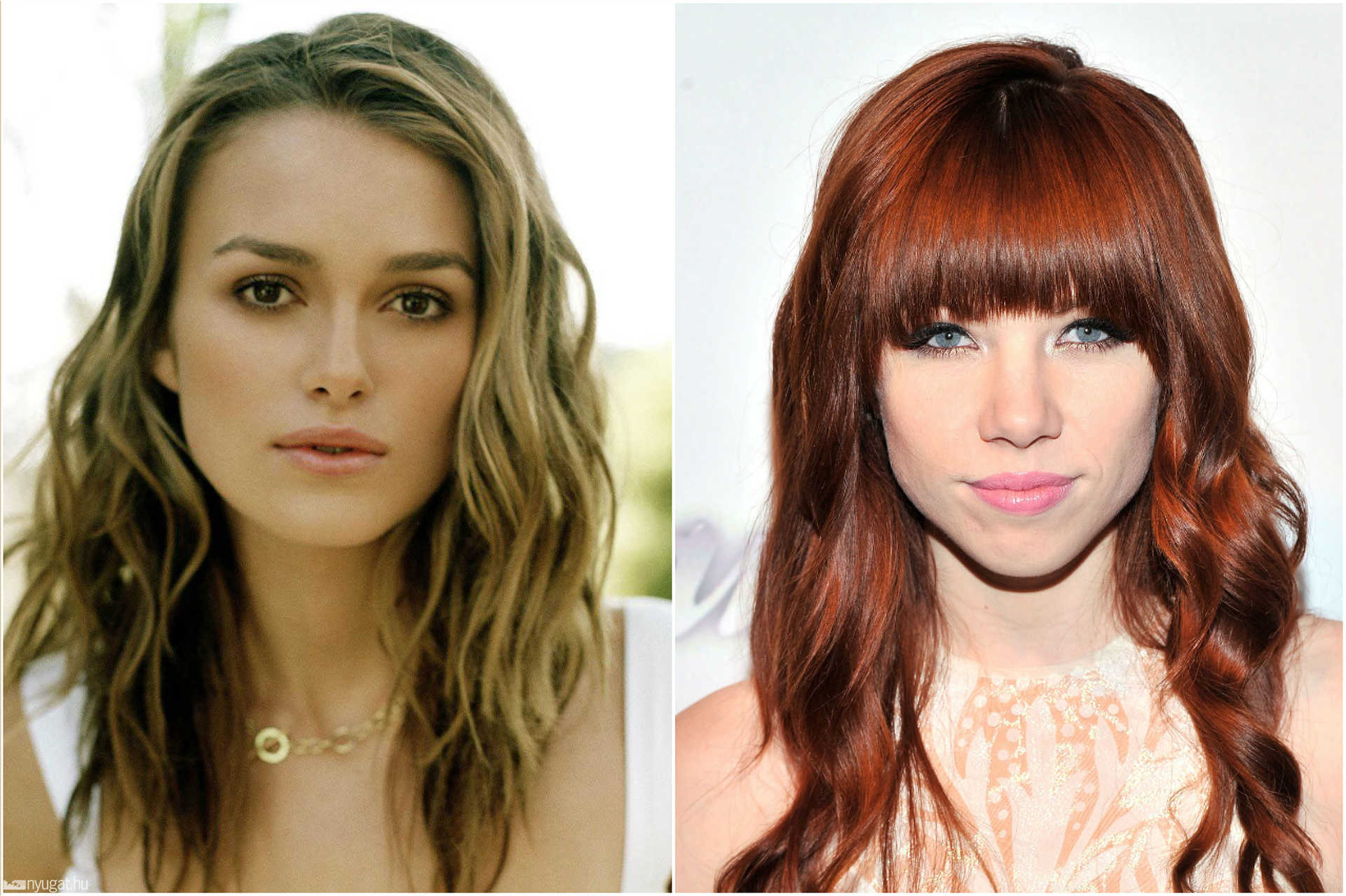 Keira Knightley és Carly Rae Jepsen