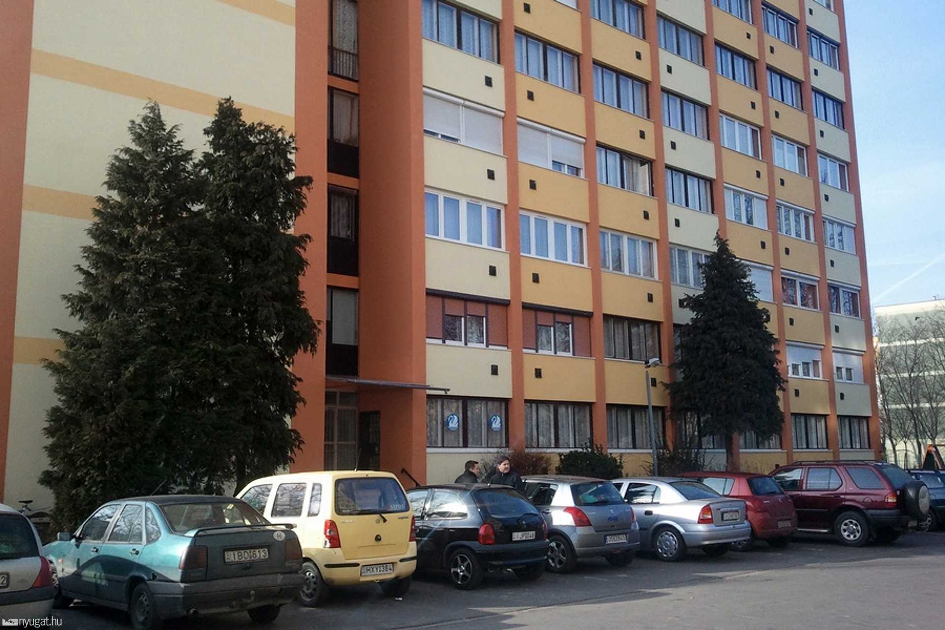 A 9 emeletes ház, ahol a gázszivárgás történt