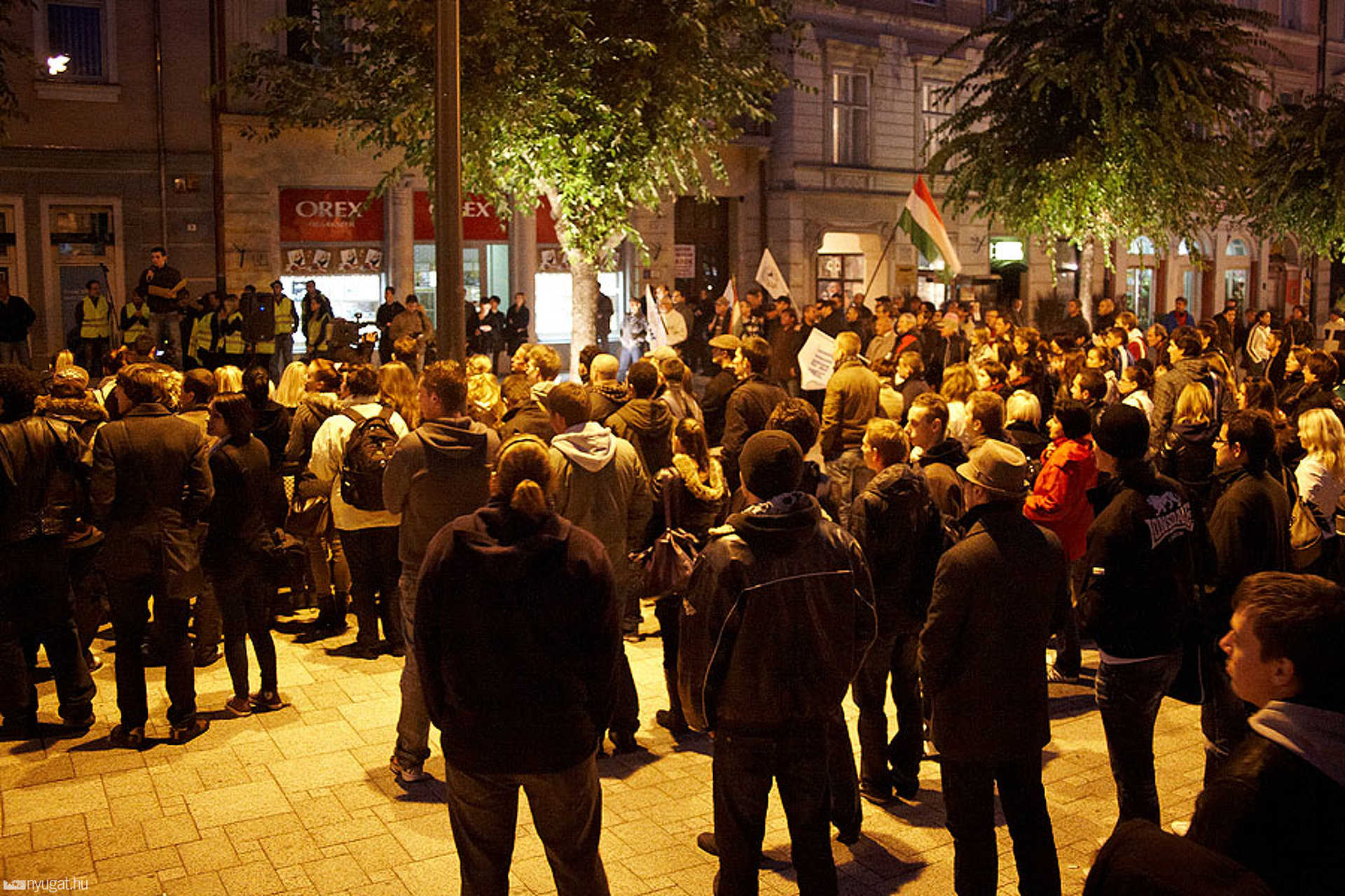 NymE SEK HÖK demonstráció