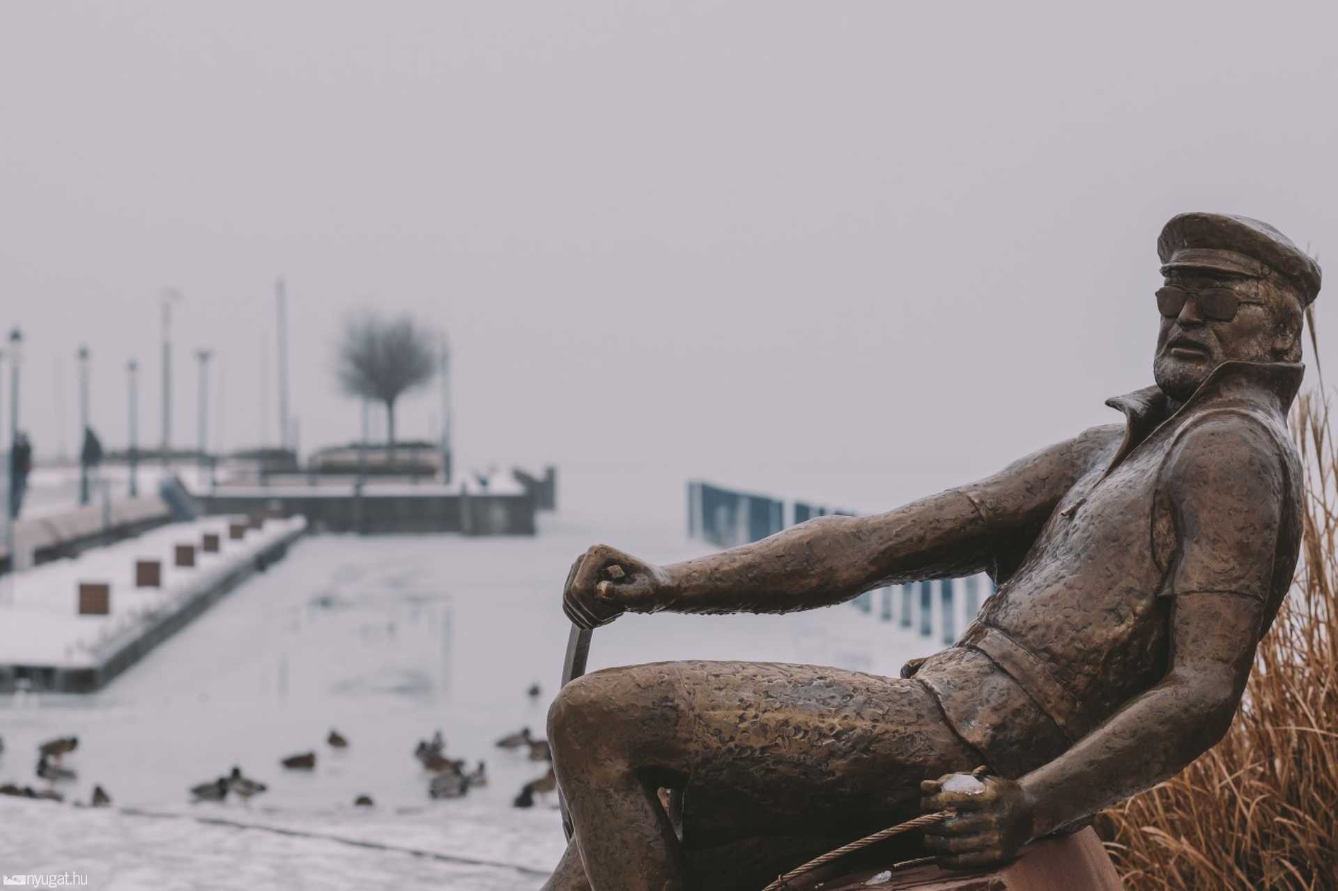 Balaton januárban
