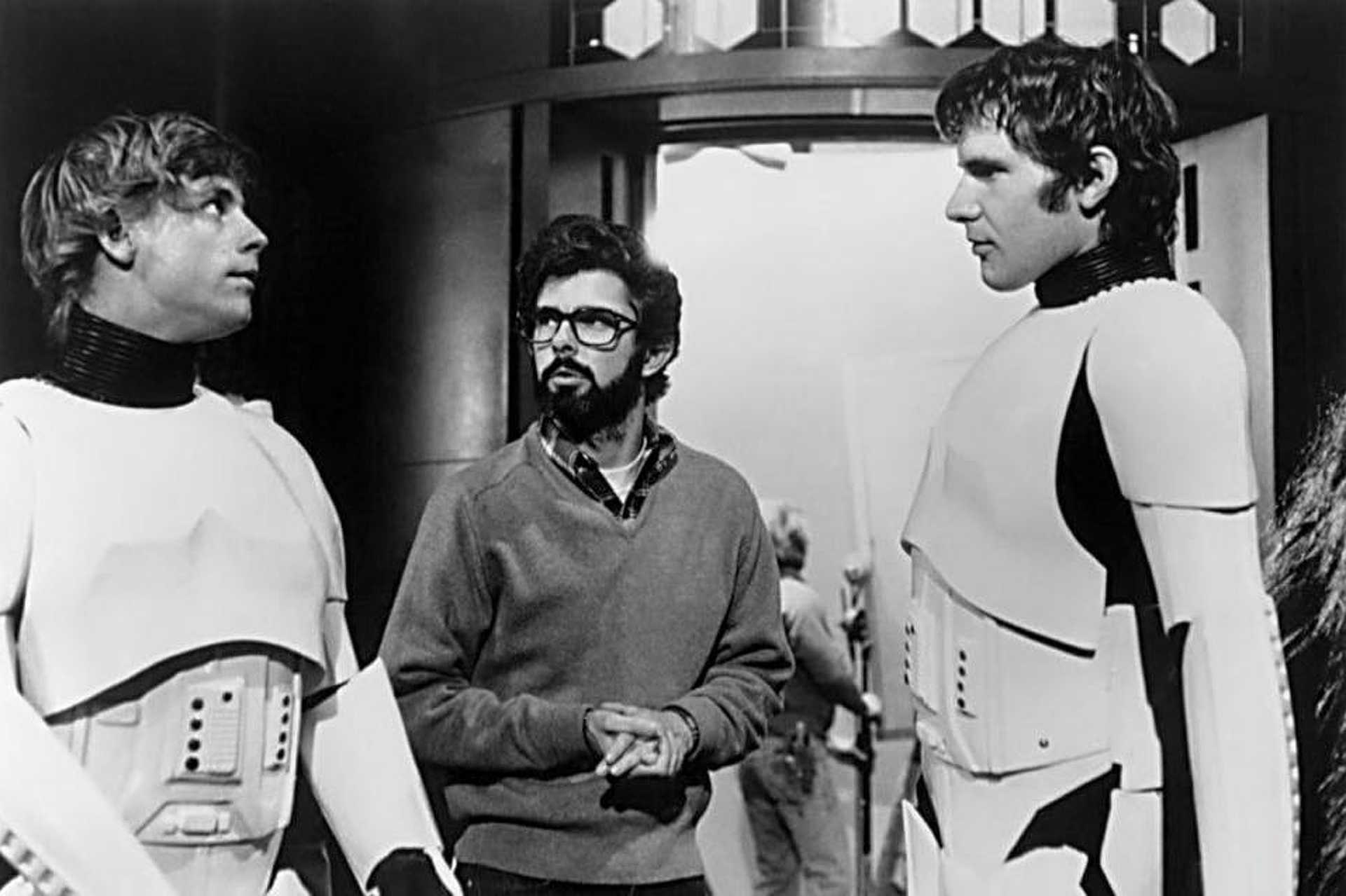 Retro Star Wars forgatási képek